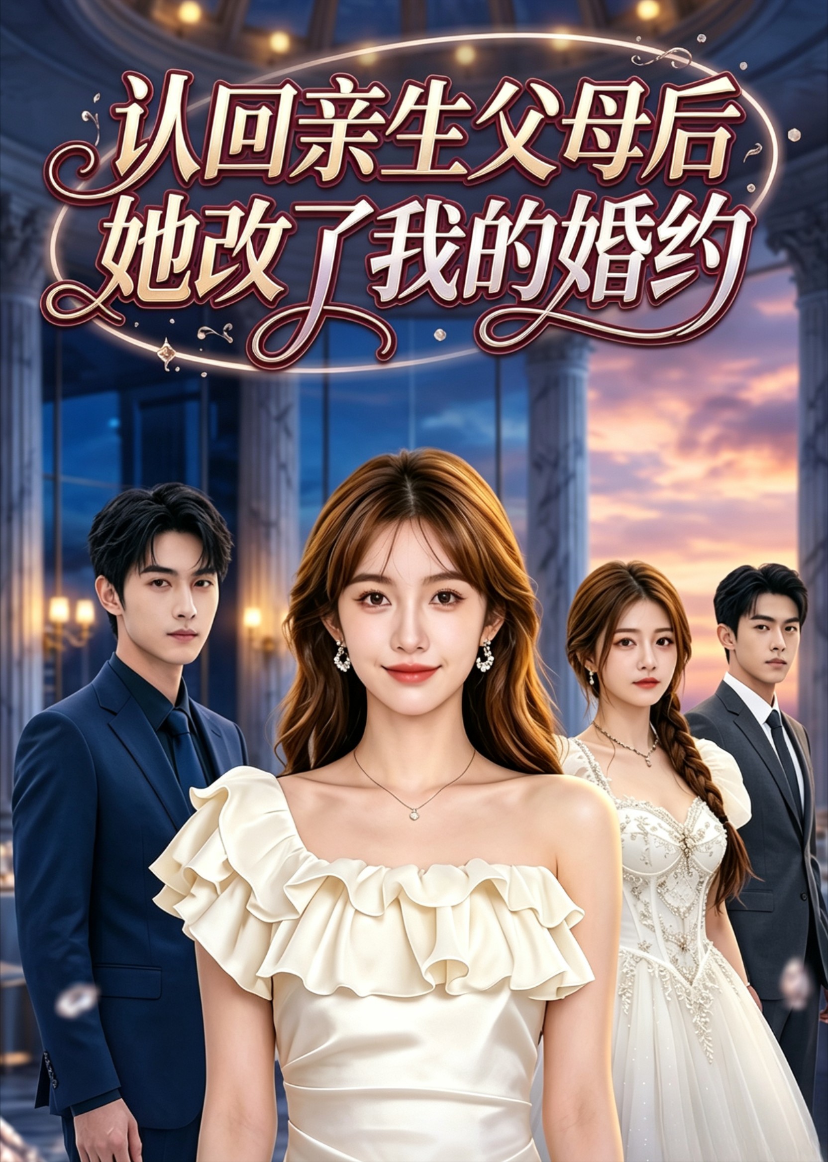 认回亲生父母后她改了我的婚约封面图