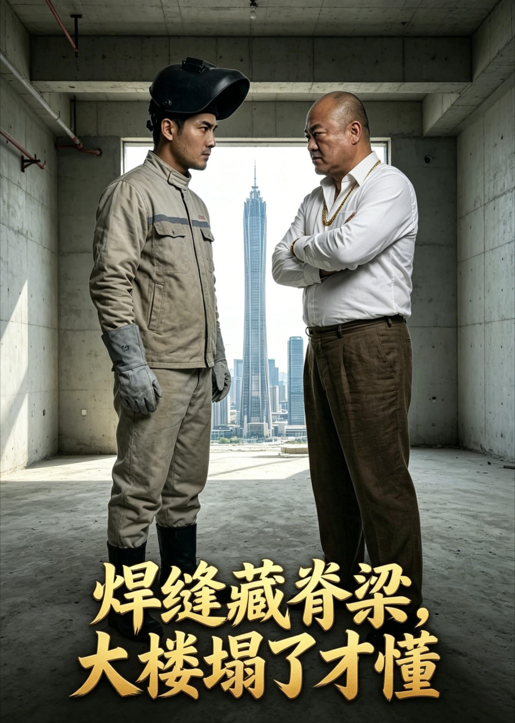 焊缝藏脊梁，大楼塌了才懂