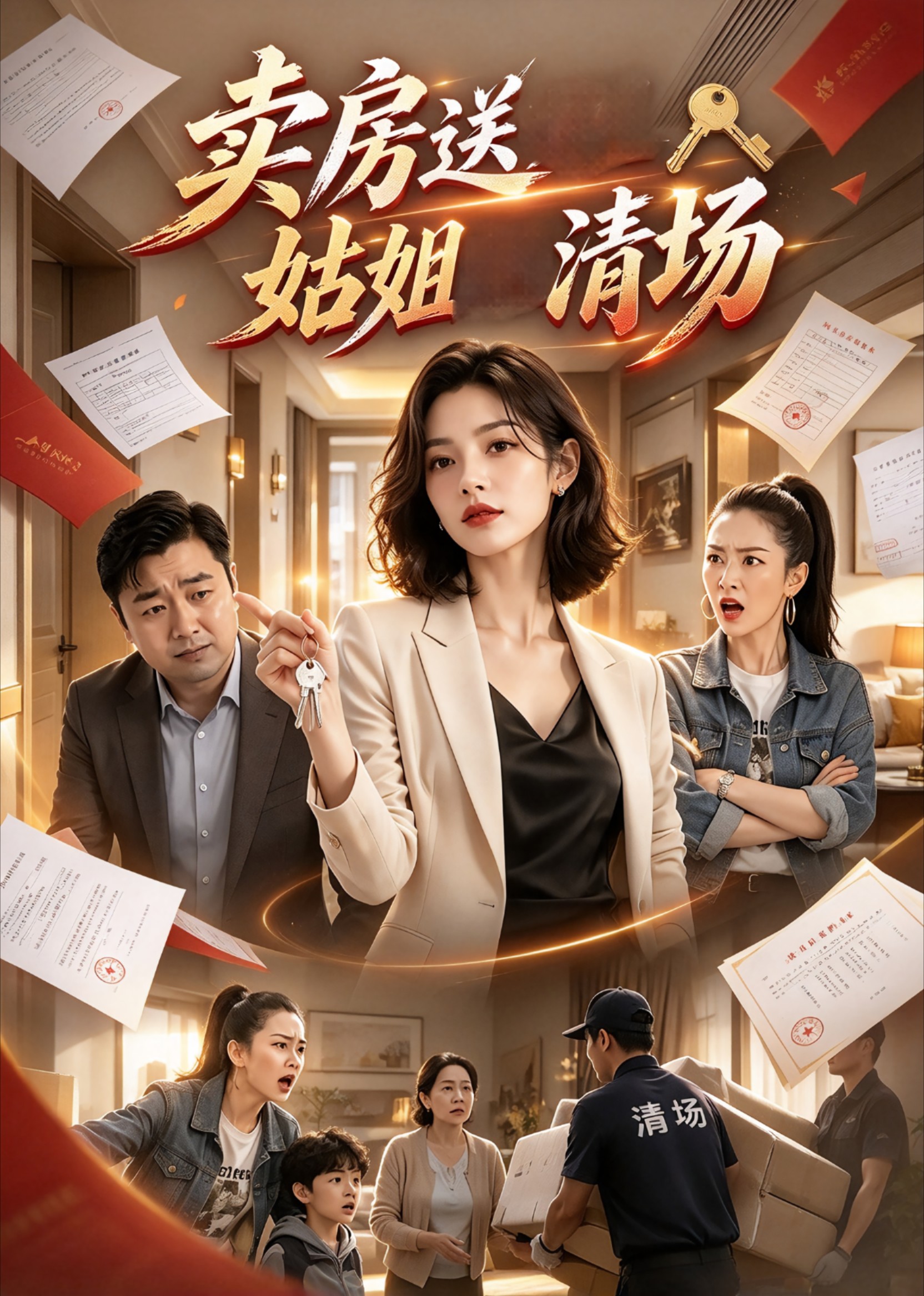 卖房送姑姐清场封面图