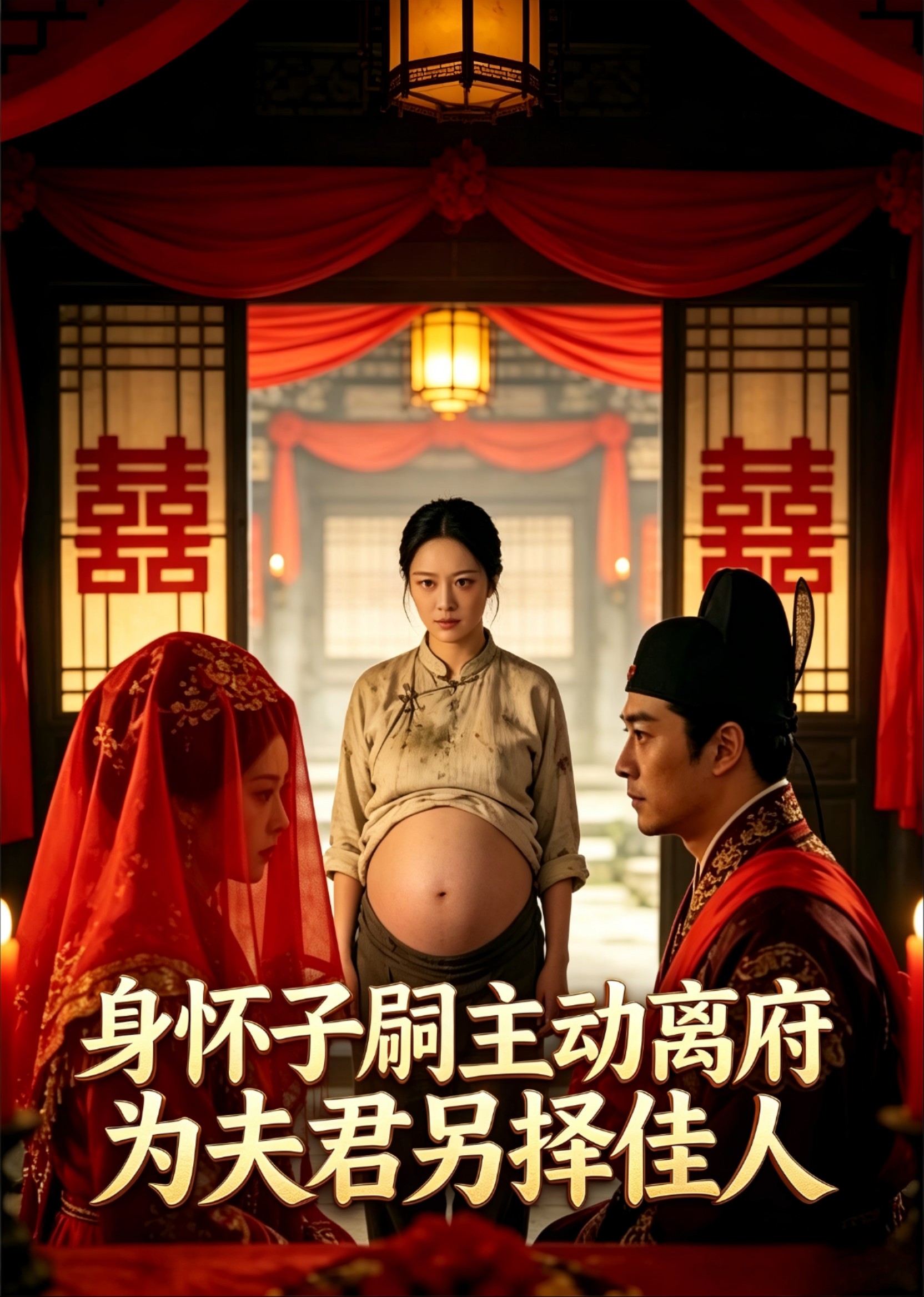 身怀子嗣主动离府为夫君另择佳人