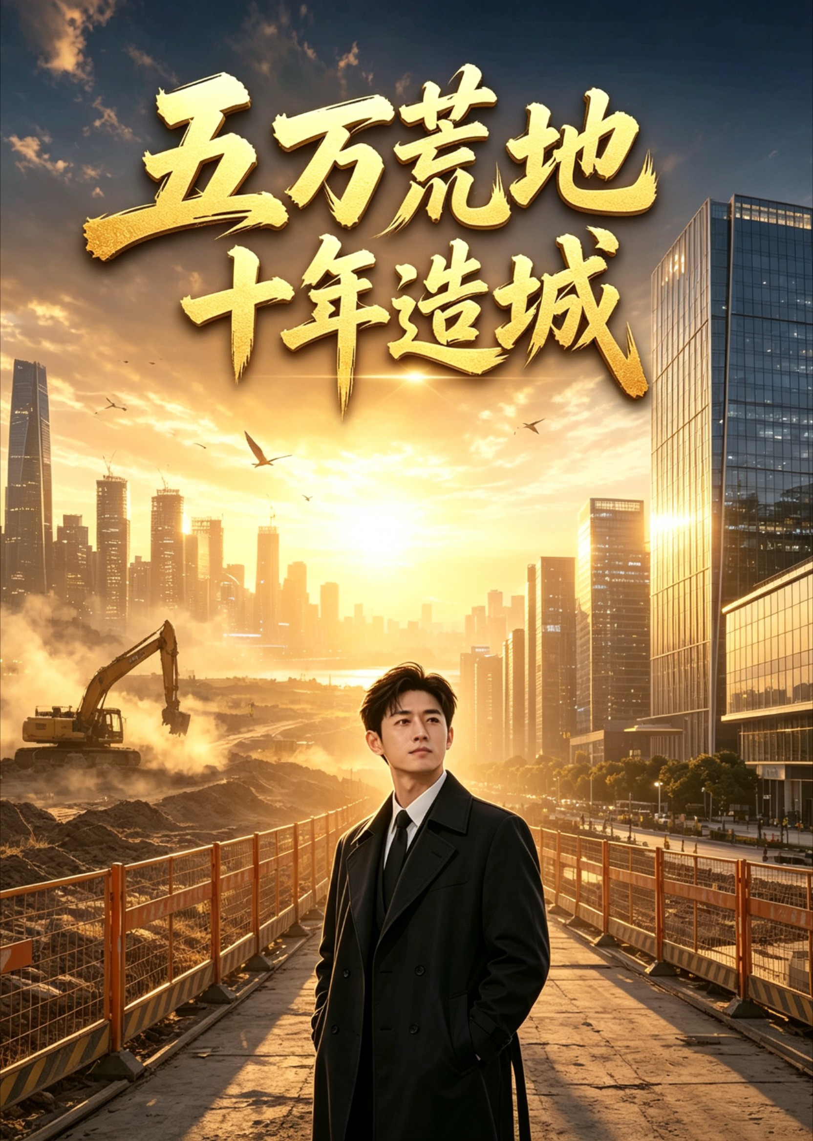五万荒地十年造城