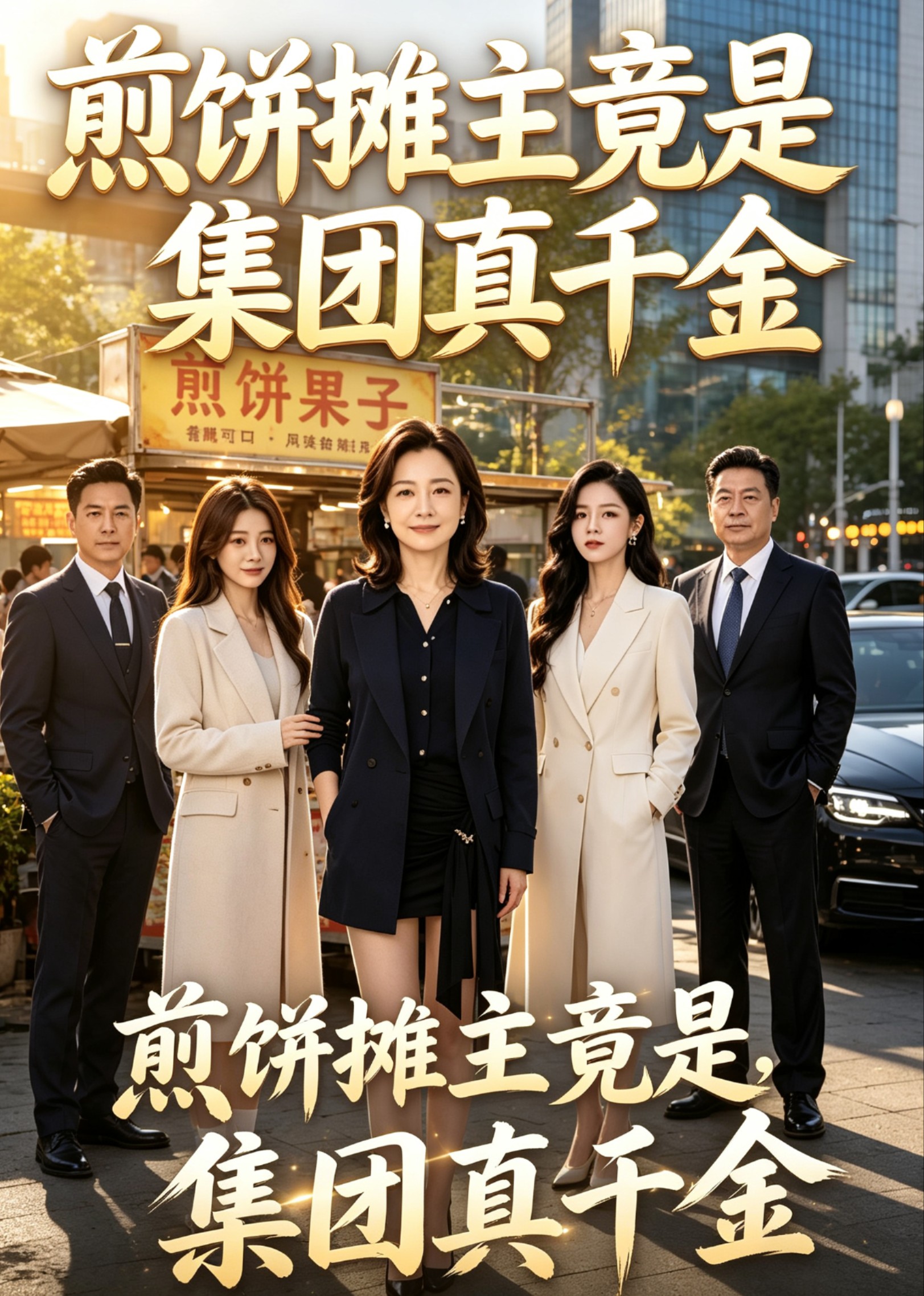 煎饼摊主竟是集团真千金