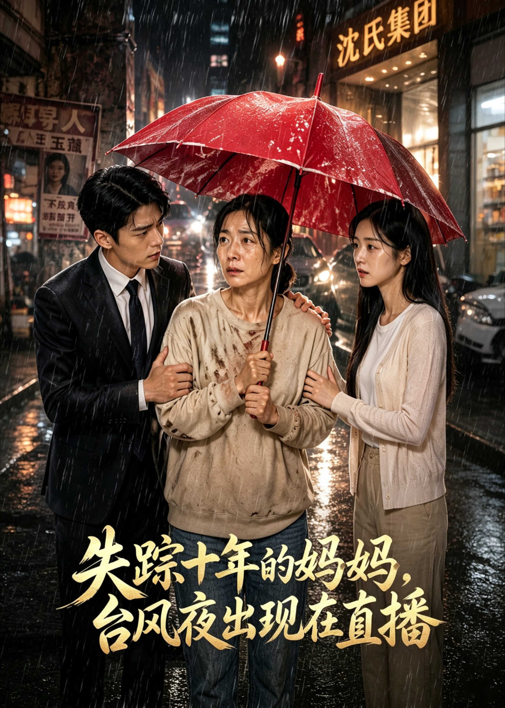 失踪十年的妈妈，台风夜出现在直播