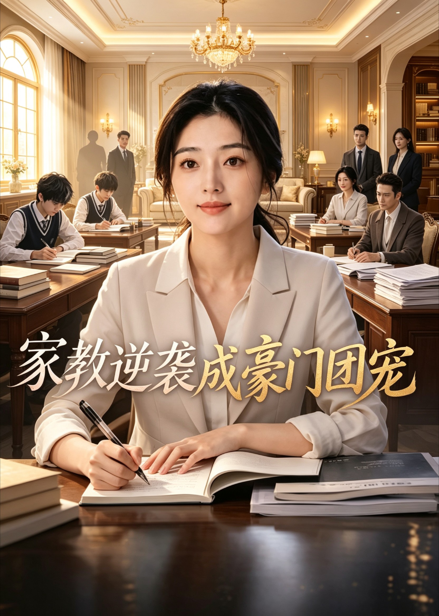 家教逆袭成豪门团宠封面图