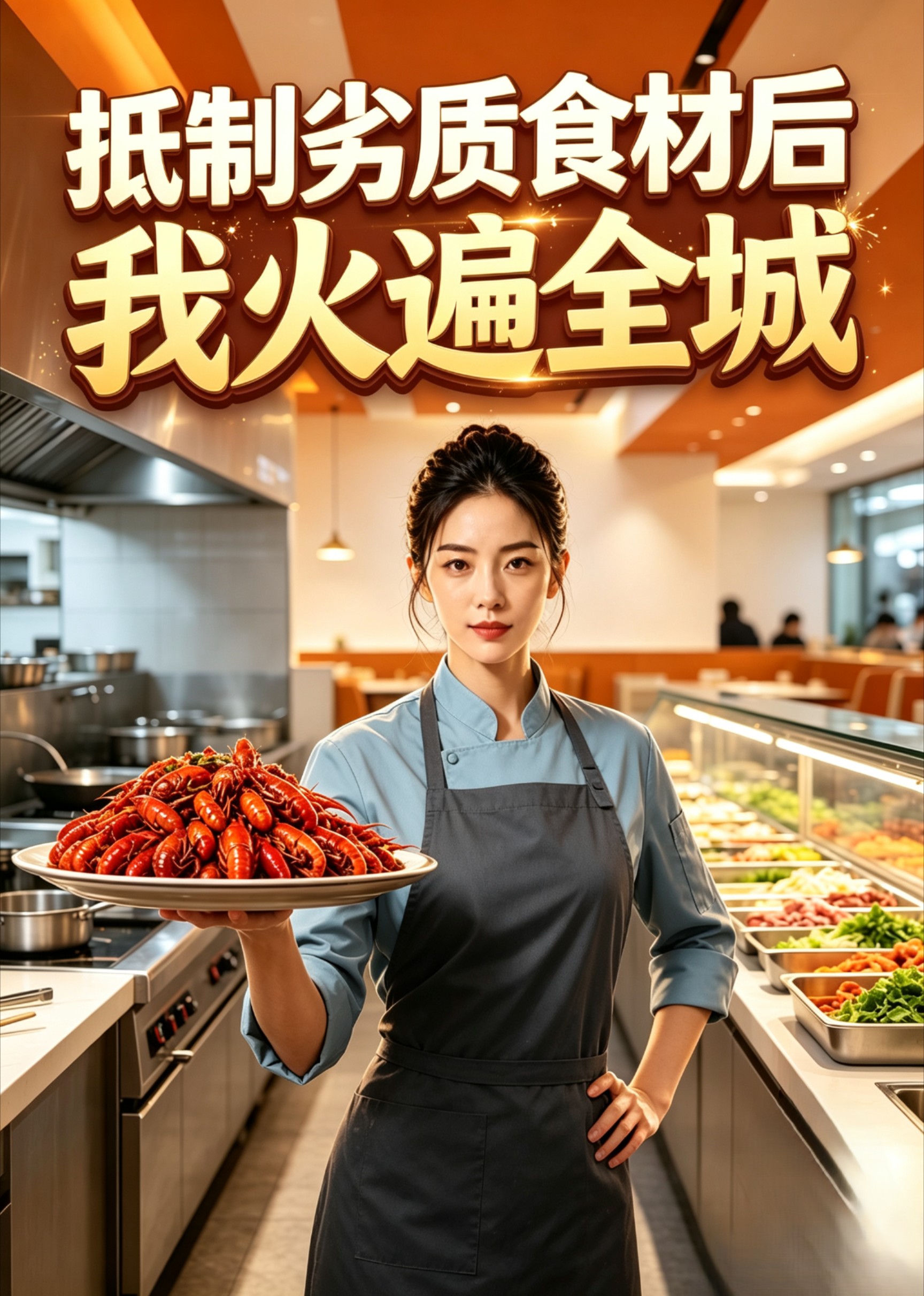 抵制劣质食材后我火遍全城