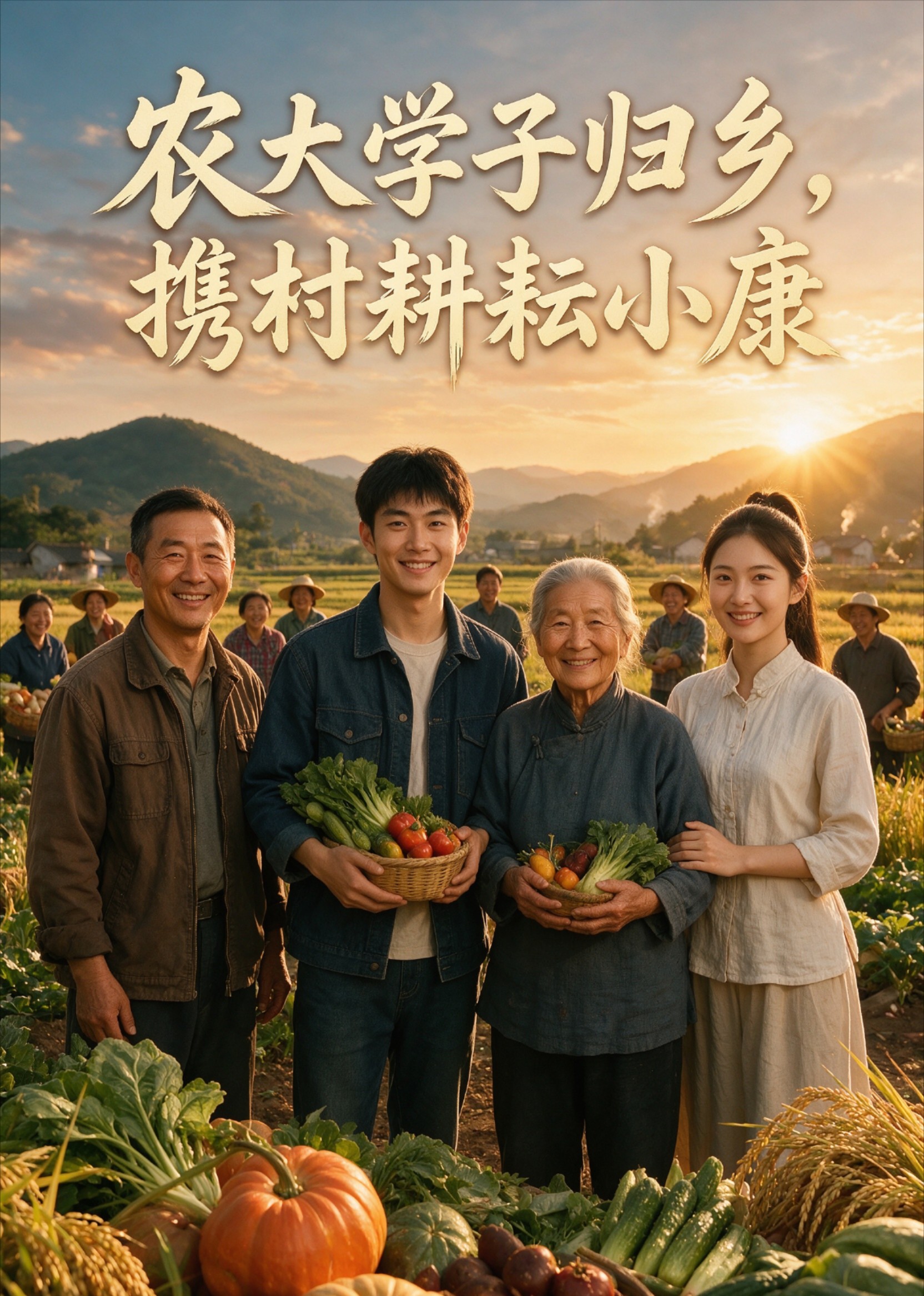 农大学子归乡，携村耕耘小康封面图