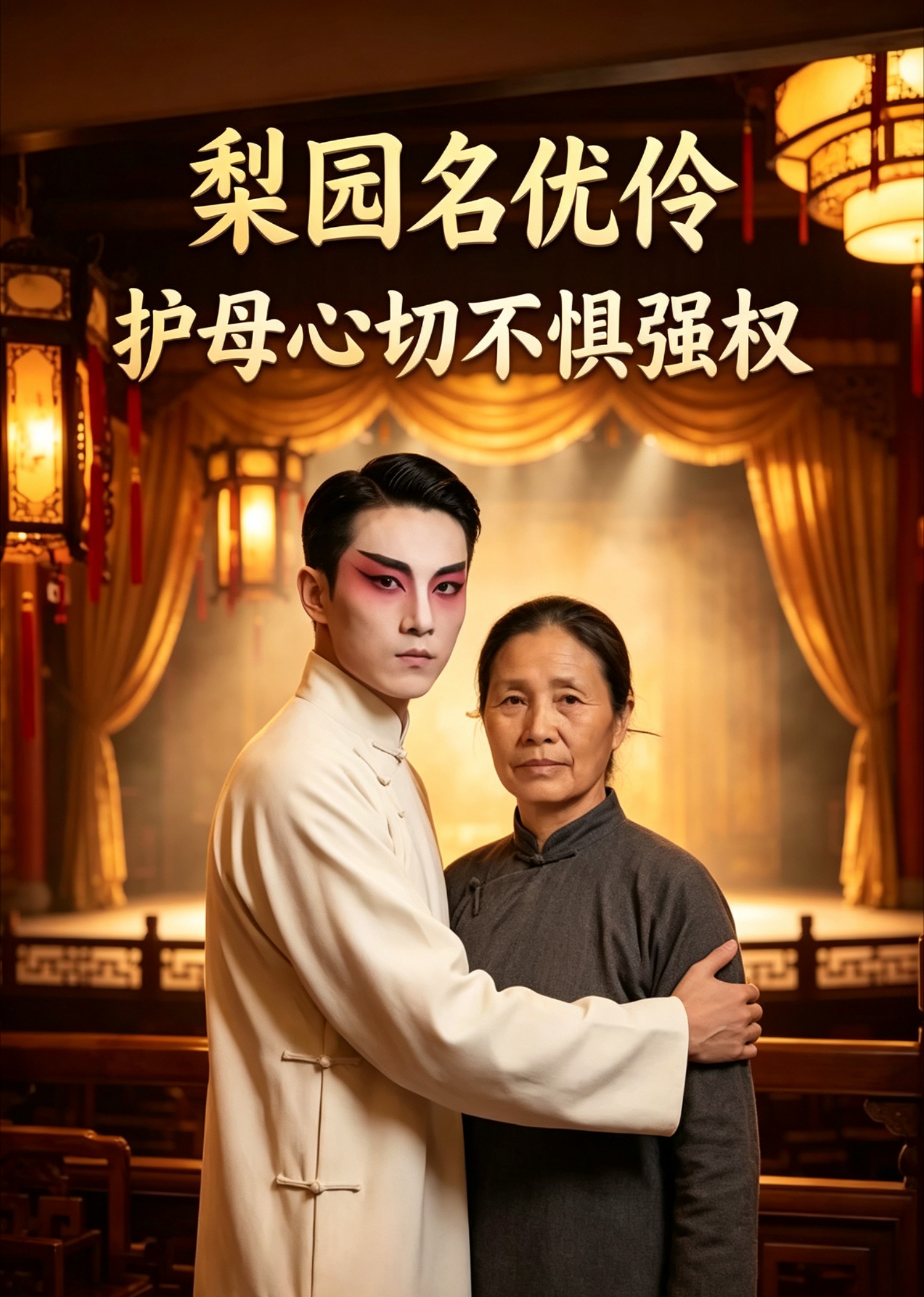 梨园名优伶，护母心切不惧强权