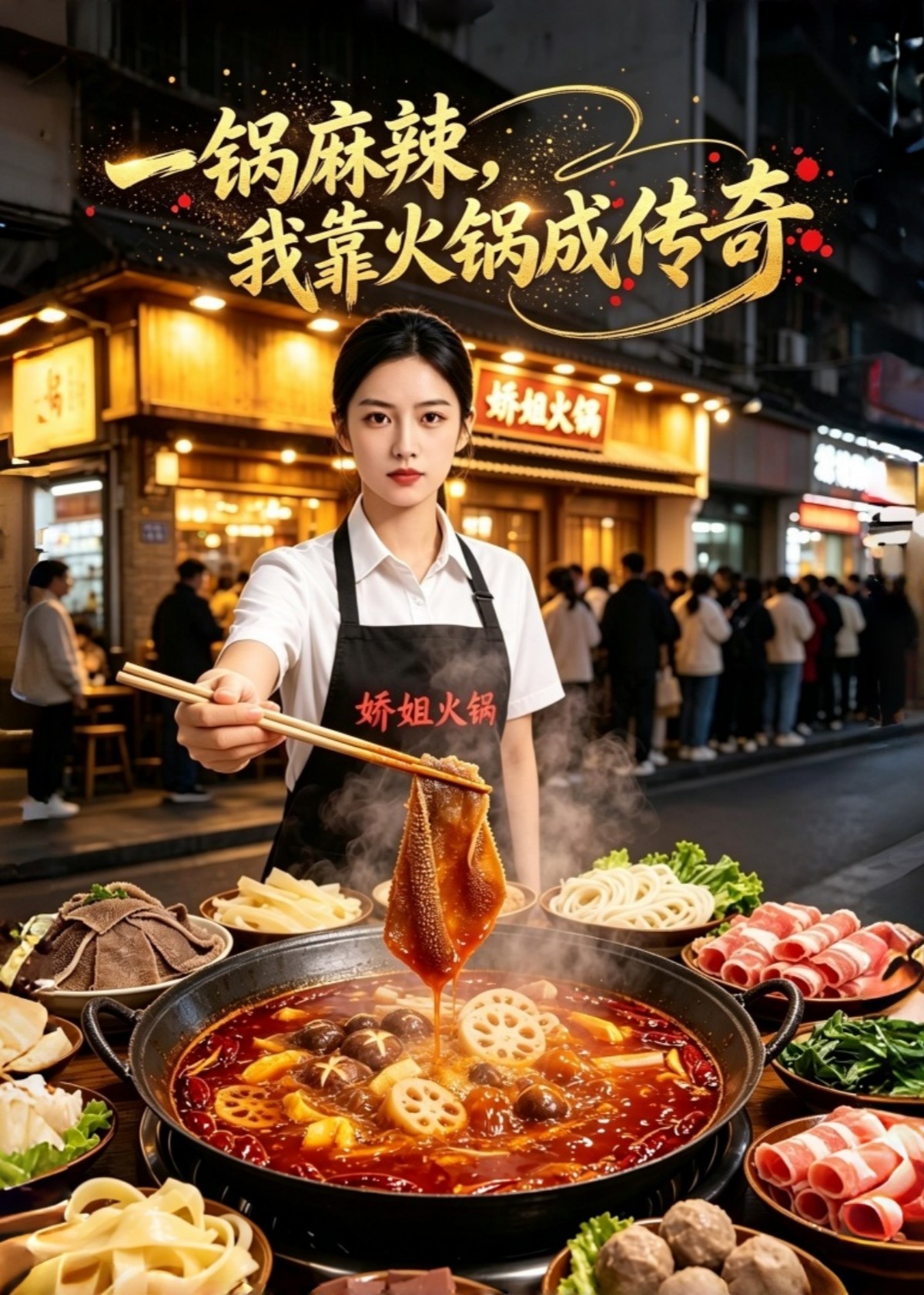 一锅麻辣，我靠火锅成传奇