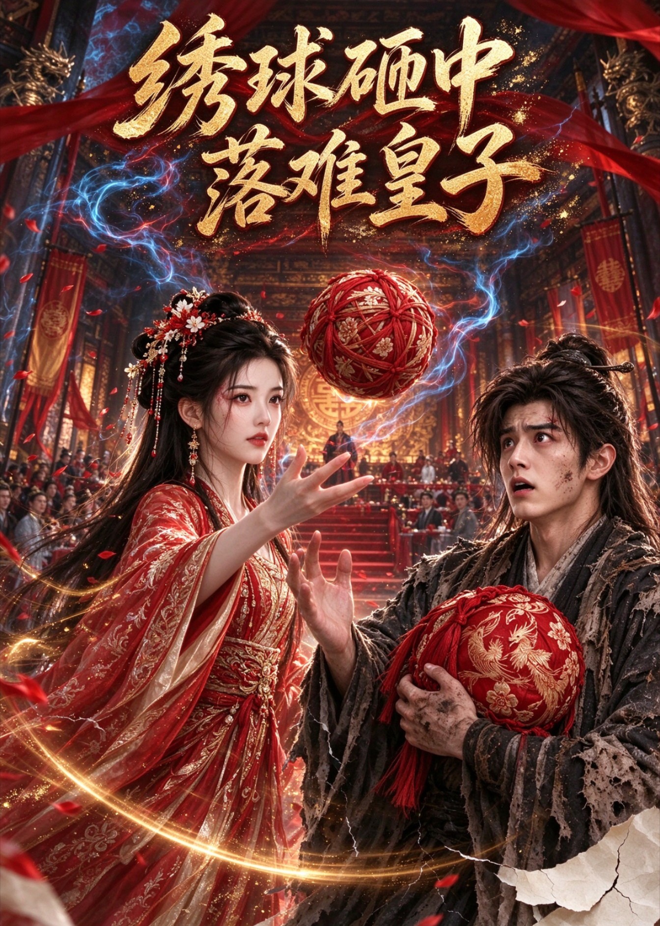 绣球砸中落难皇子封面图