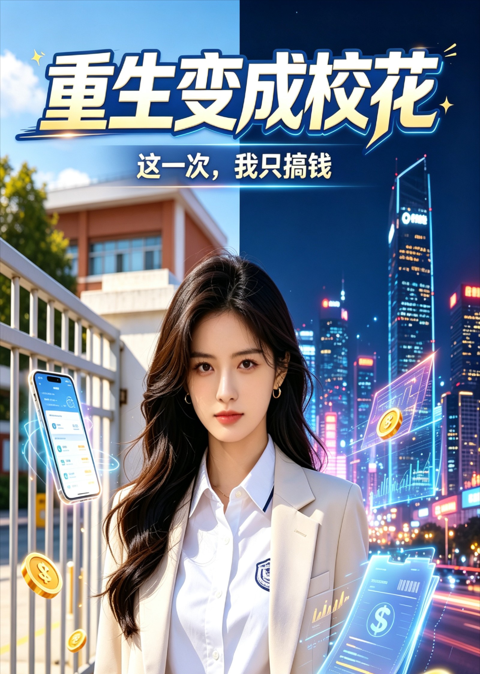 重生变成校花
