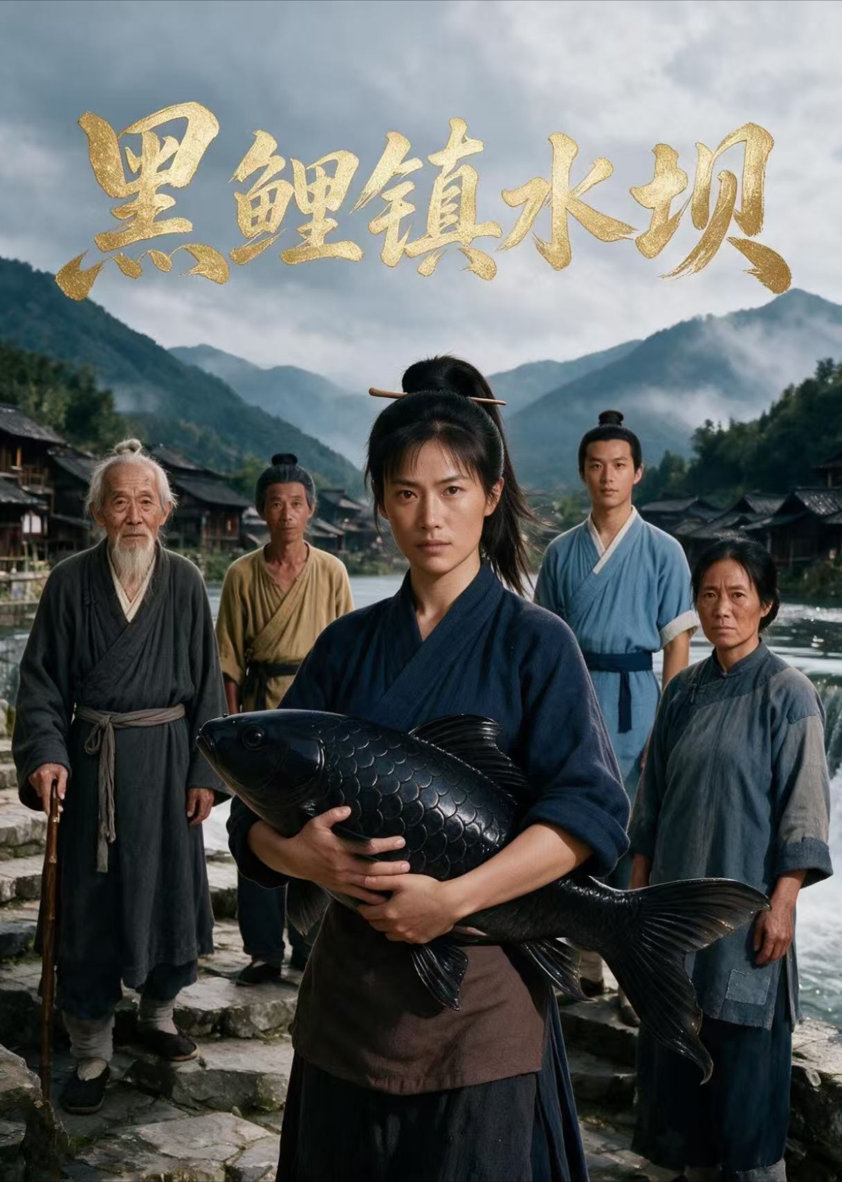 黑鲤镇水坝封面图