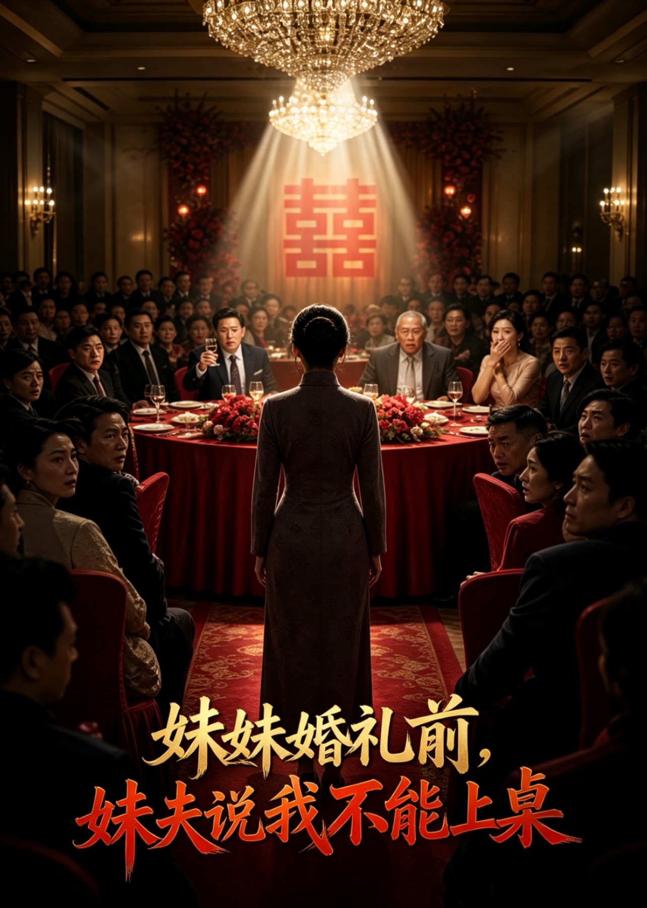 妹妹婚礼前，妹夫说我不能上桌