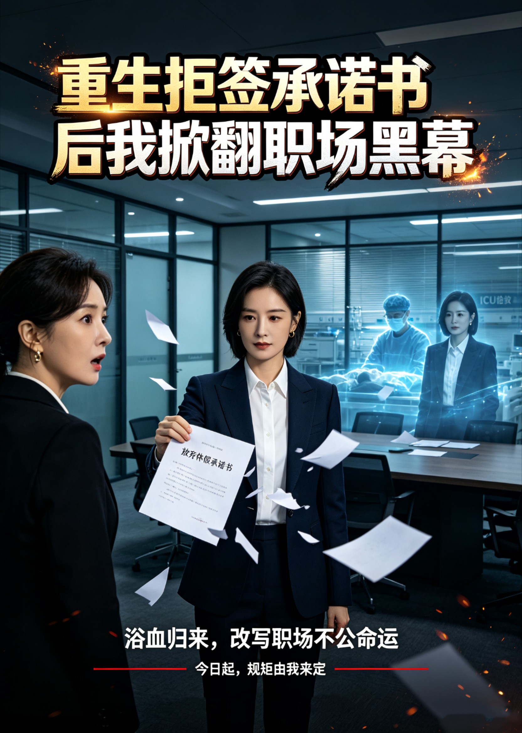 重生拒签承诺书后我掀翻职场黑幕封面图