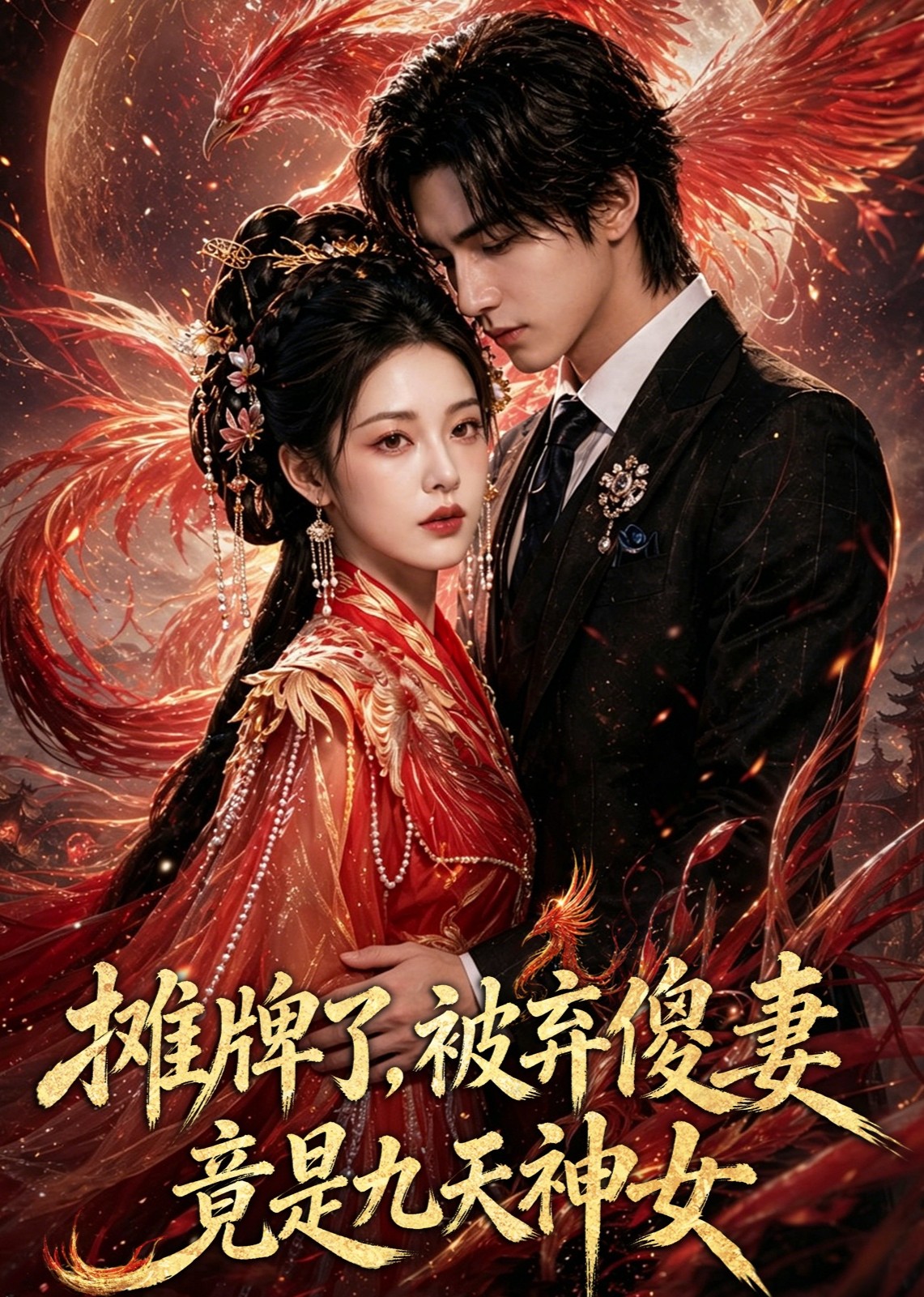 摊牌了，被弃傻妻竟是九天神女