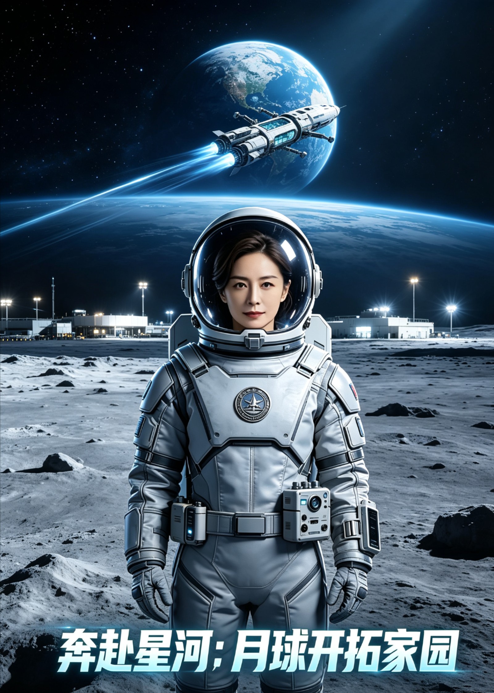 奔赴星河，月球开拓家园