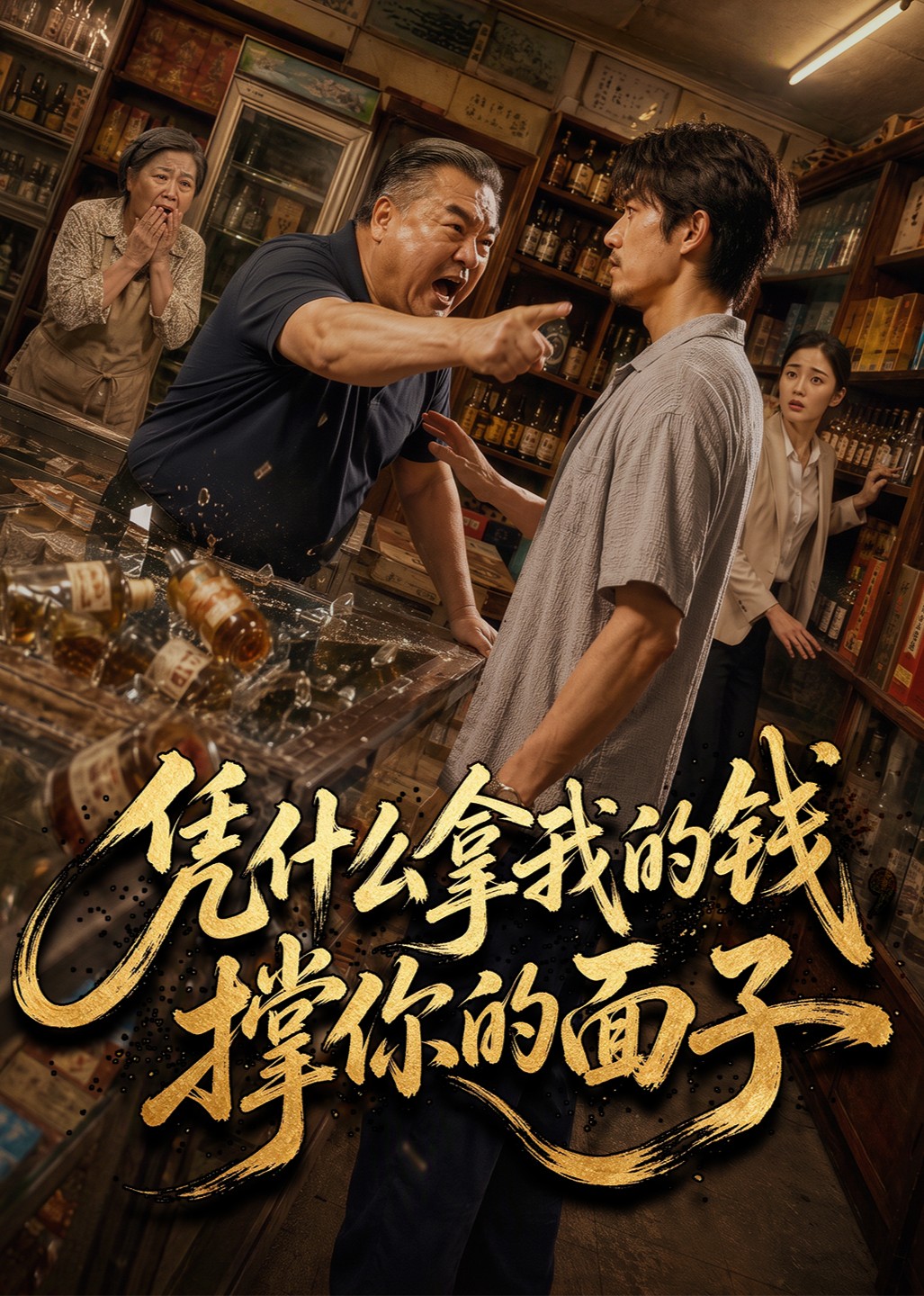 凭什么拿我的钱，撑你的面子