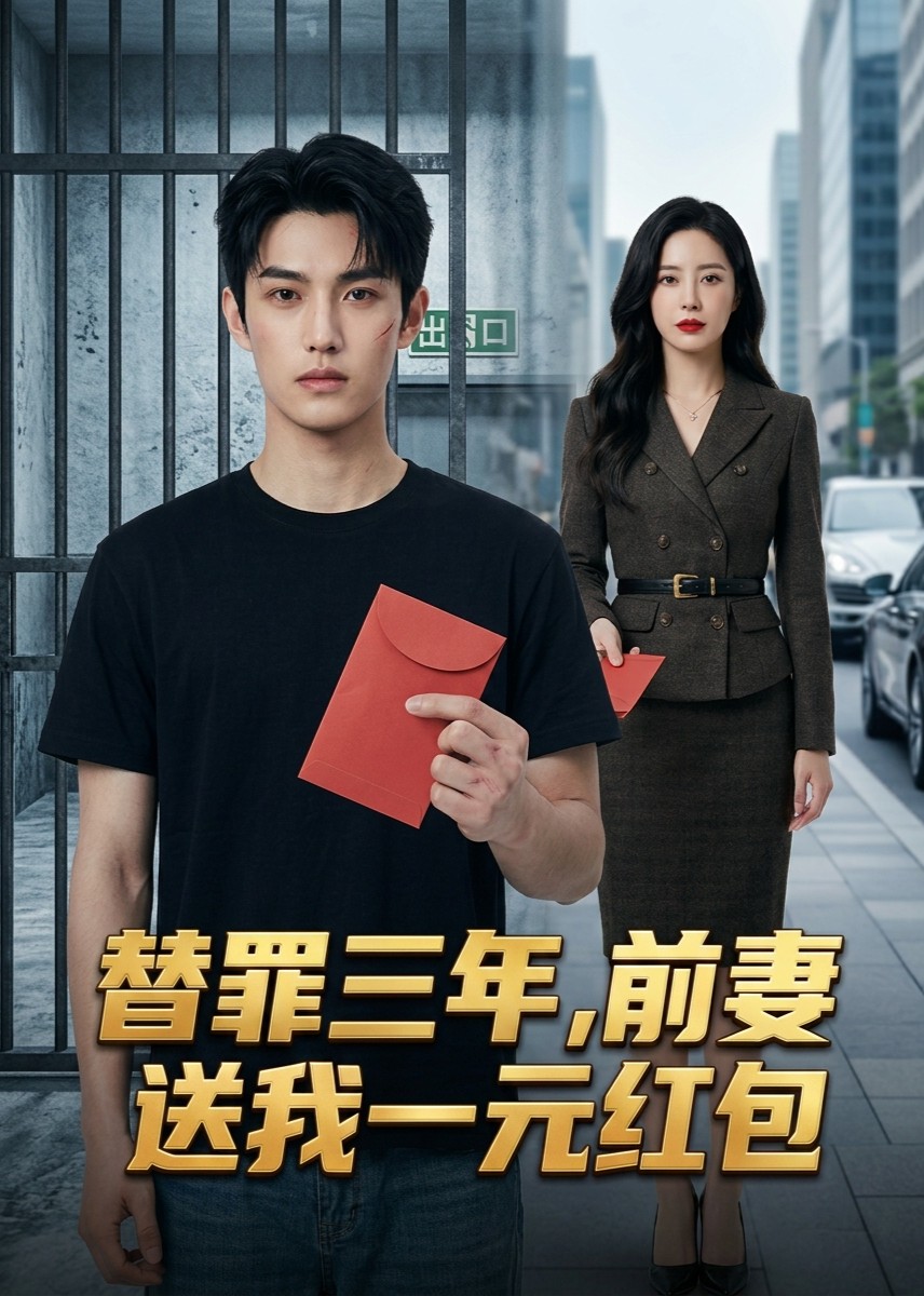 替罪三年，前妻送我一元红包封面图
