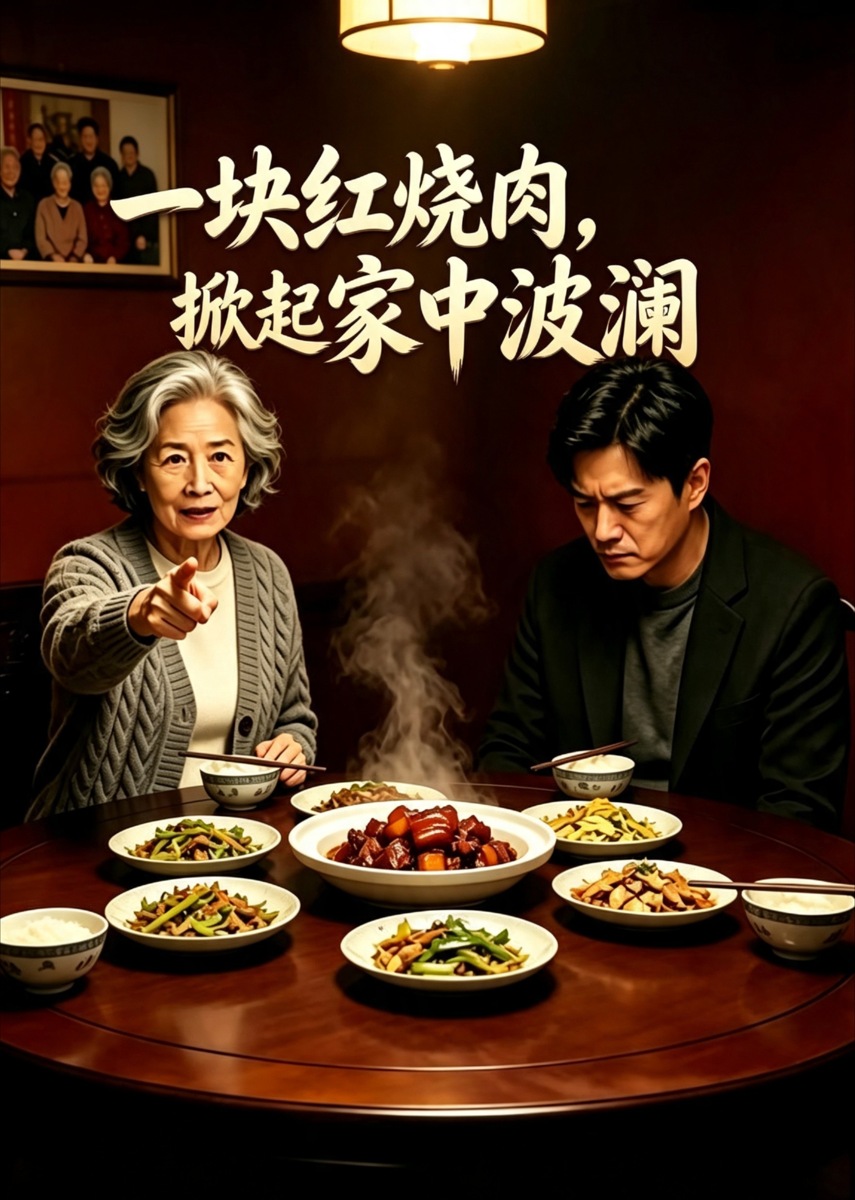 一块红烧肉，掀起家中波澜