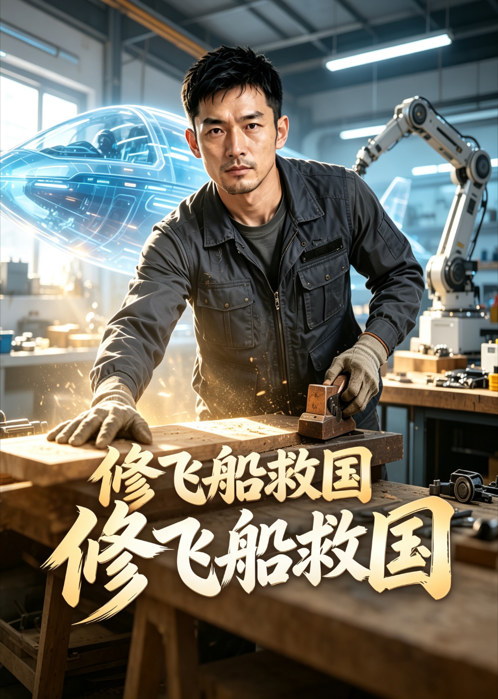 修飞船救国