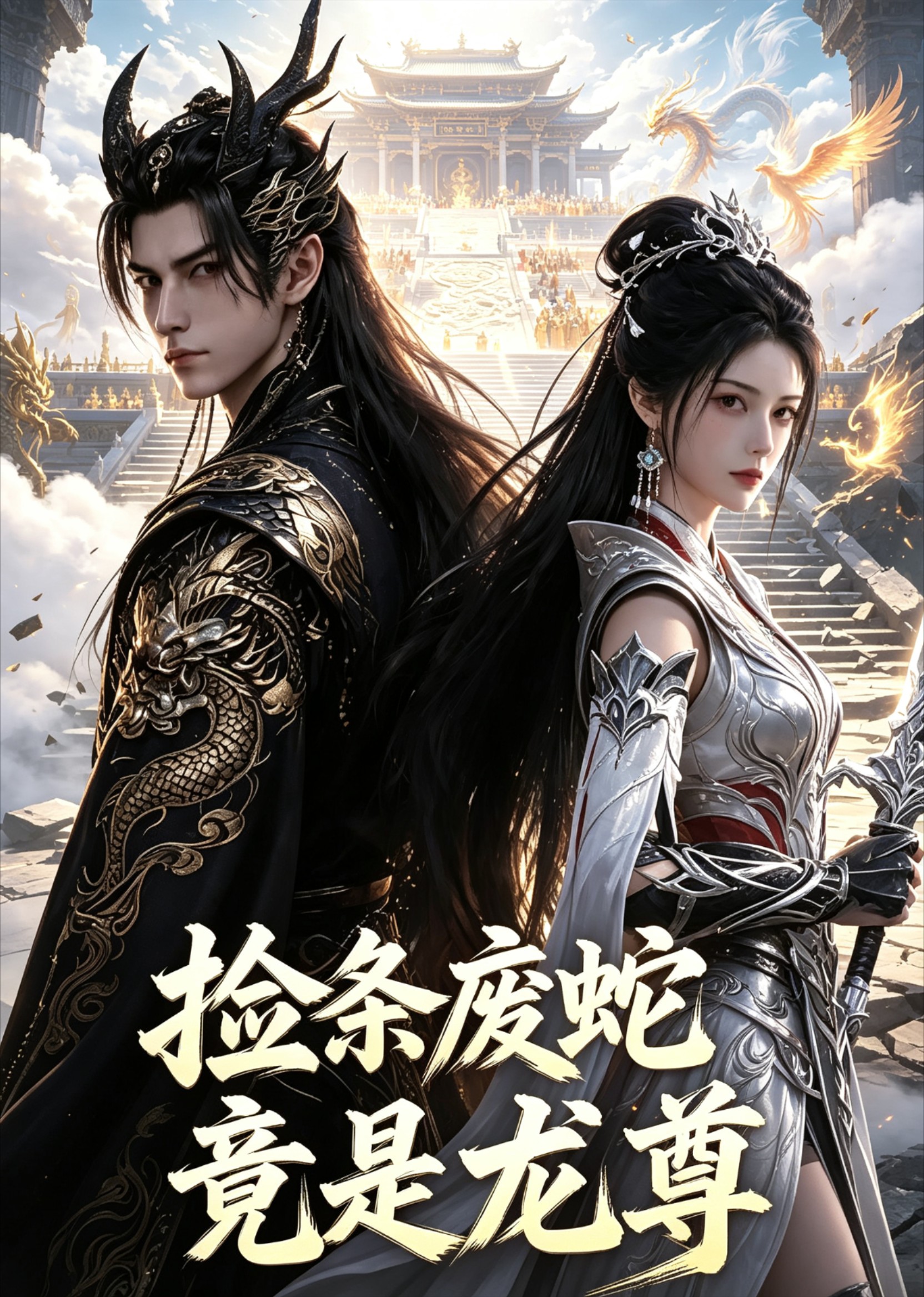 捡条废蛇竟是龙尊