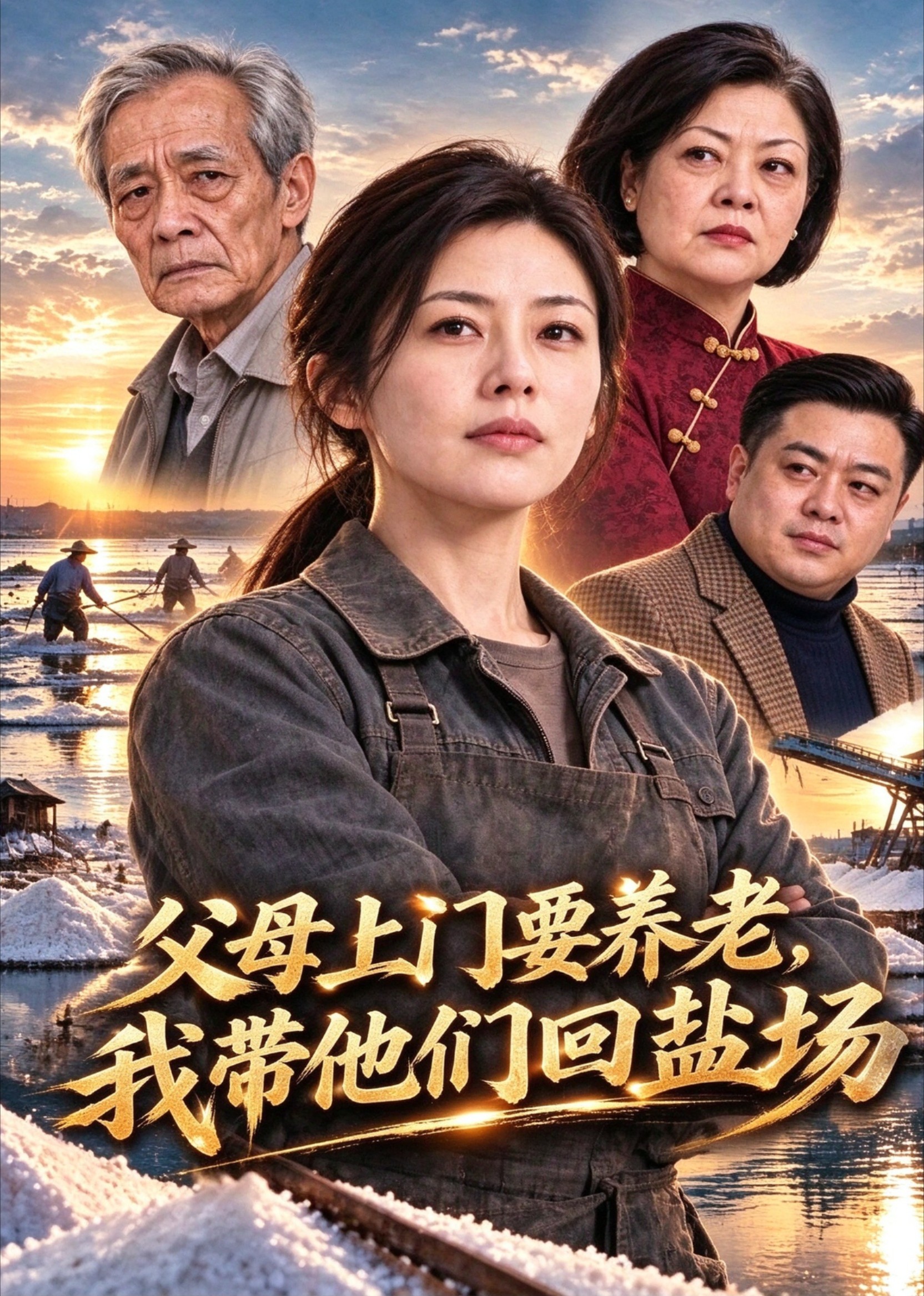 父母上门要养老，我带他们回盐场封面图