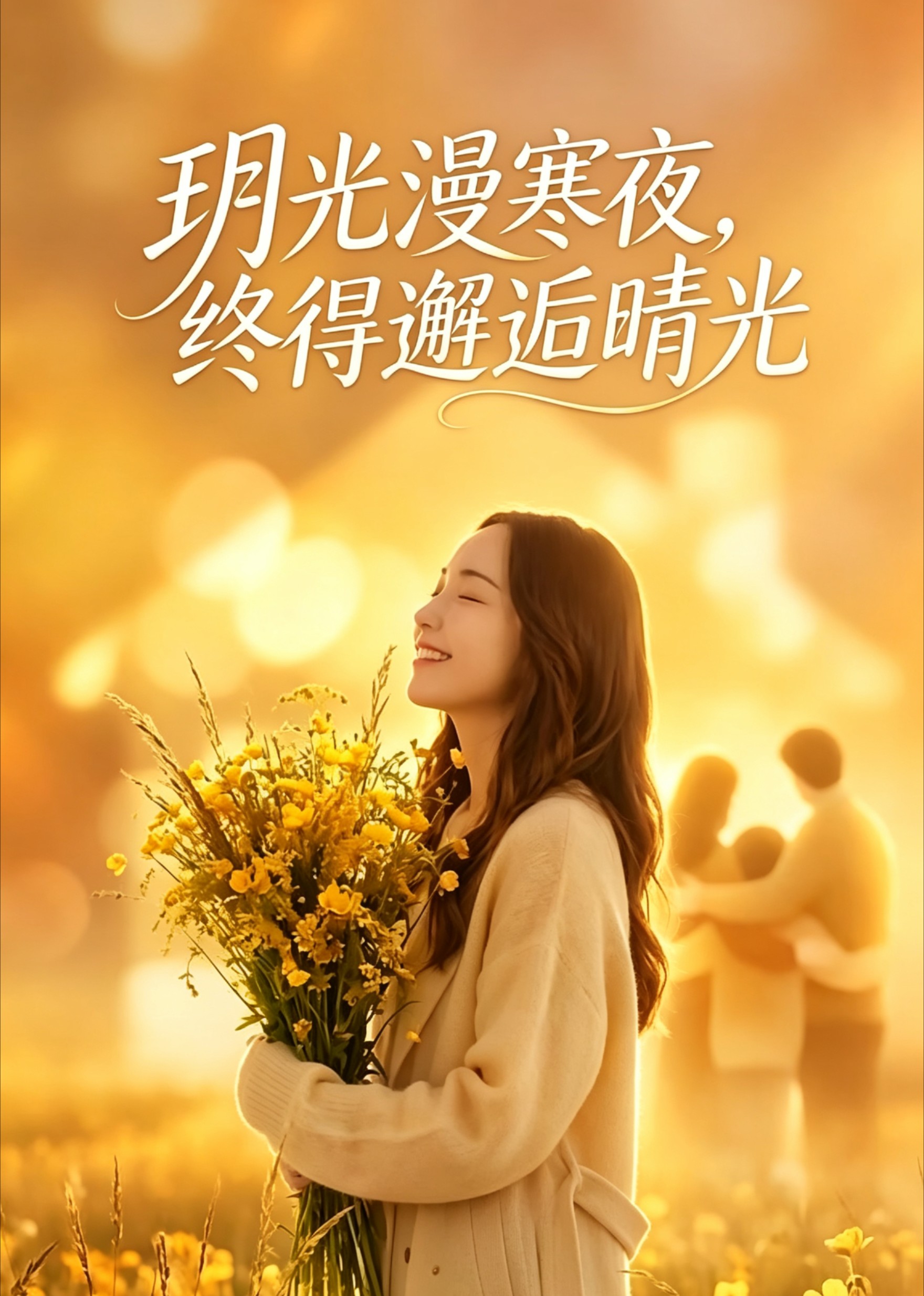 玥光漫寒夜，终得邂逅晴光