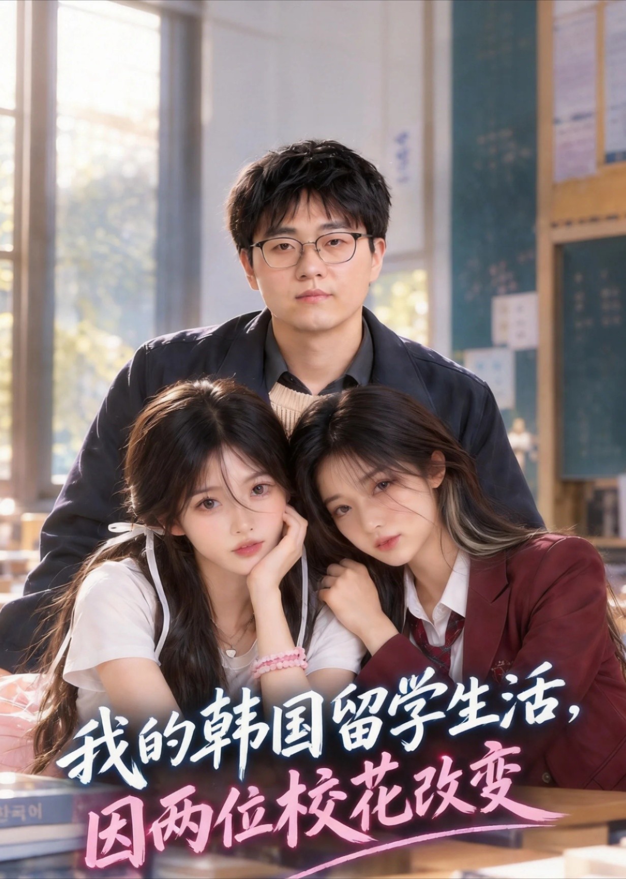 我的韩国留学生活，因两位校花改变封面图