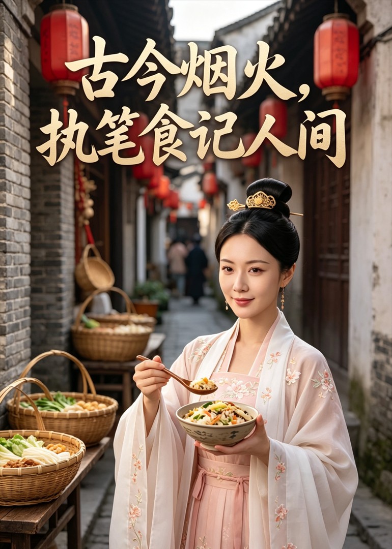 古今烟火，执笔食记人间封面图
