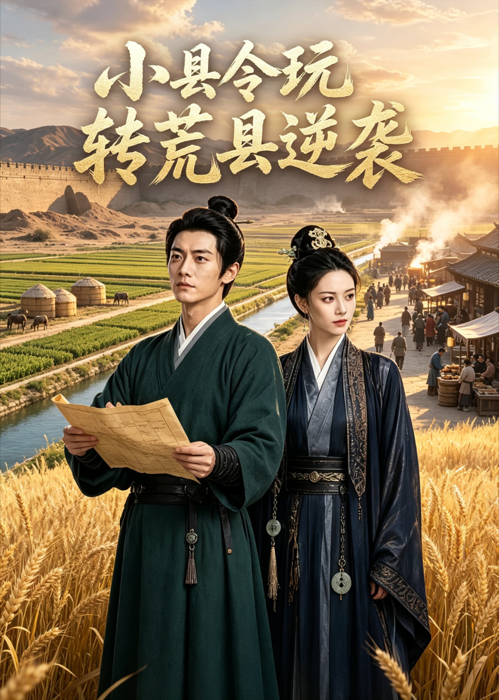 小县令玩转荒县逆袭封面图