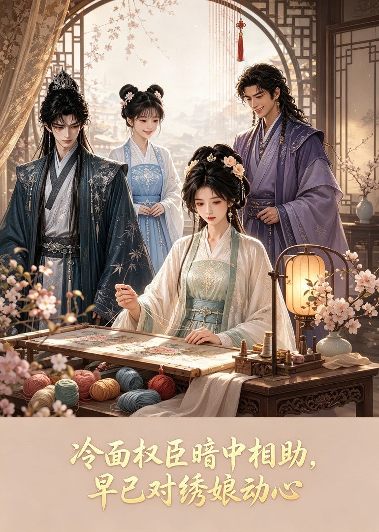 冷面权臣暗中相助，早已对绣娘动心