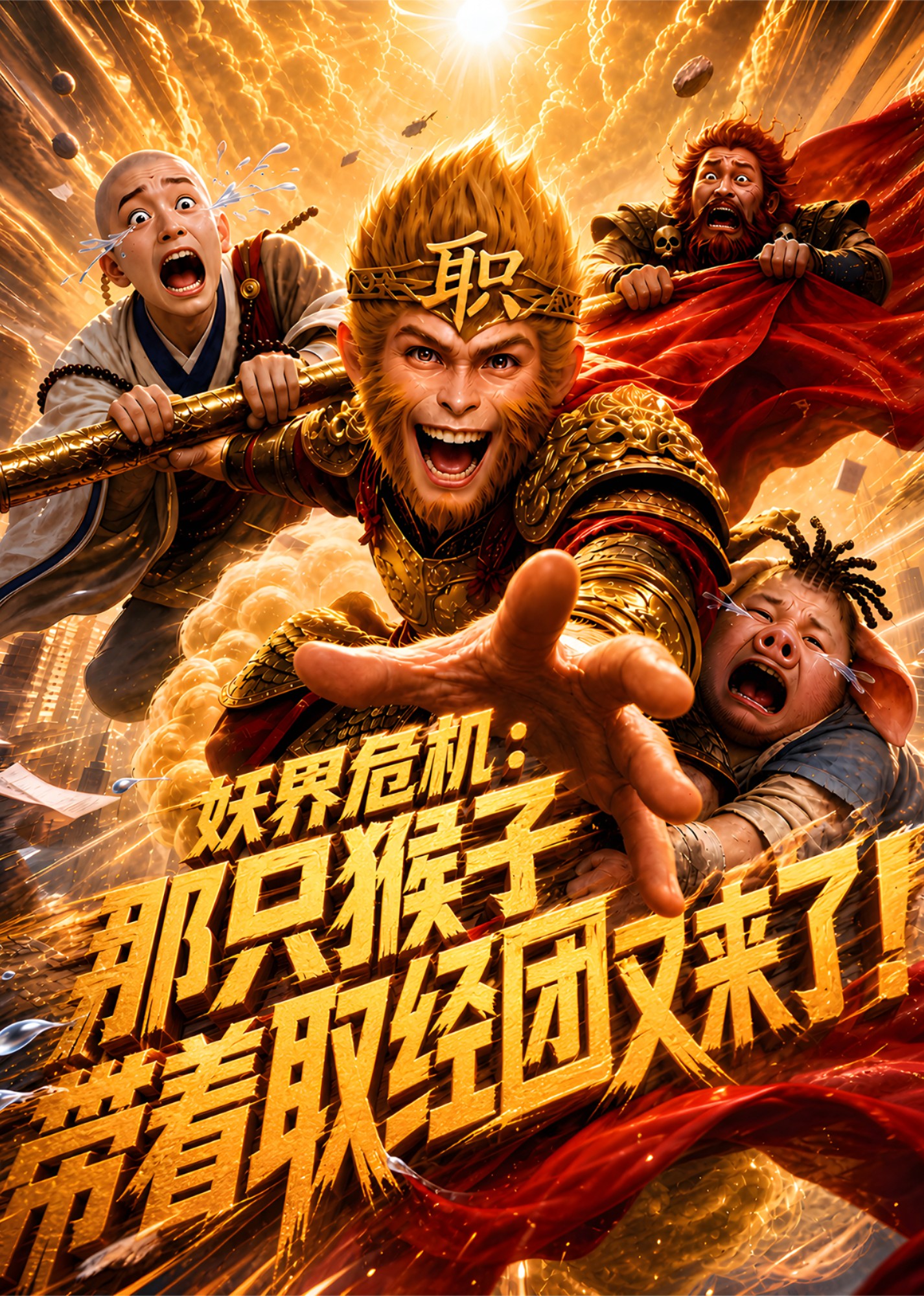 妖界危机：那只猴子带着取经团又来了！封面图