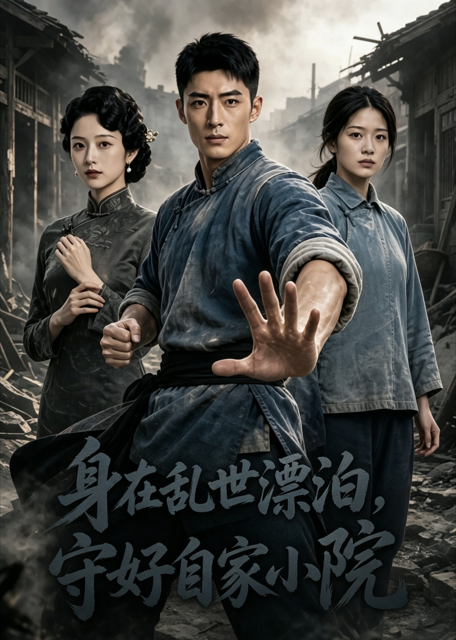 身在乱世漂泊，守好自家小院