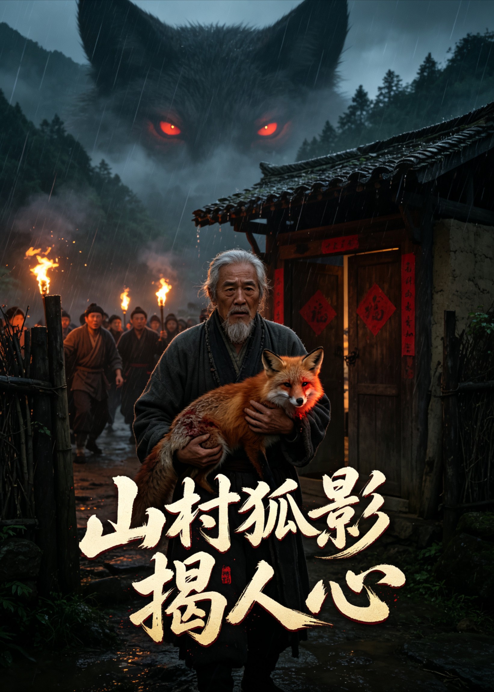 山村狐影揭人心封面图