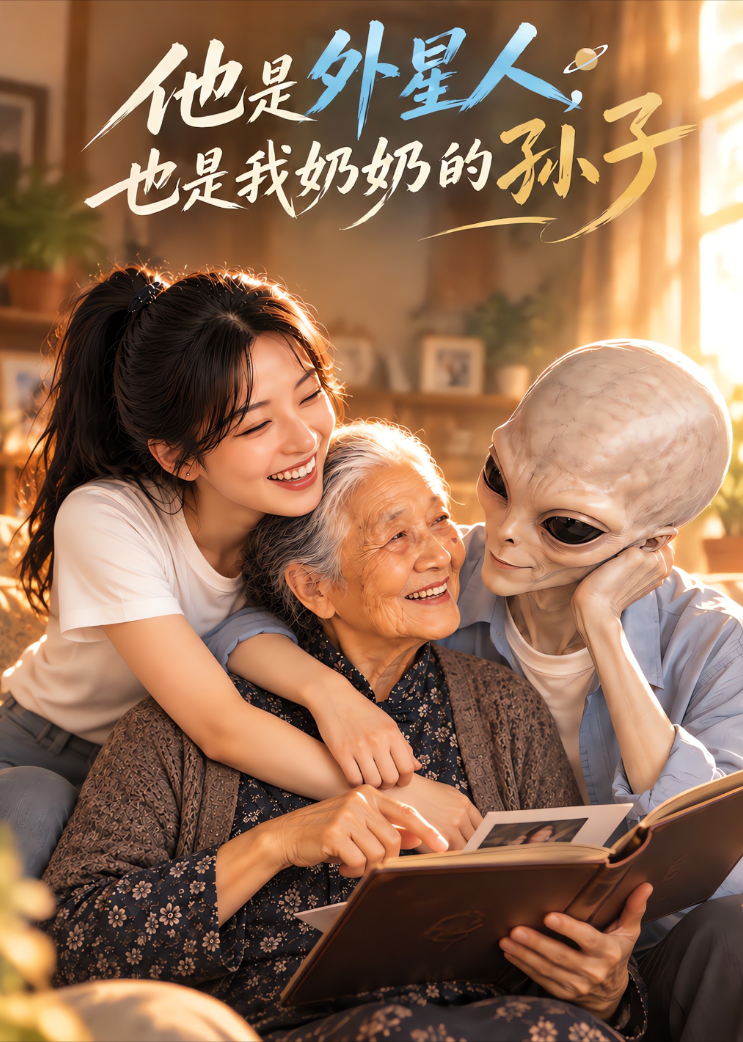 他是外星人，也是我奶奶的孙子封面图