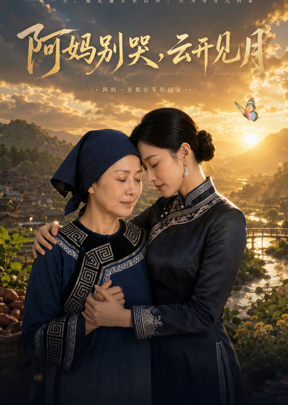 阿妈别哭，云开见月封面图