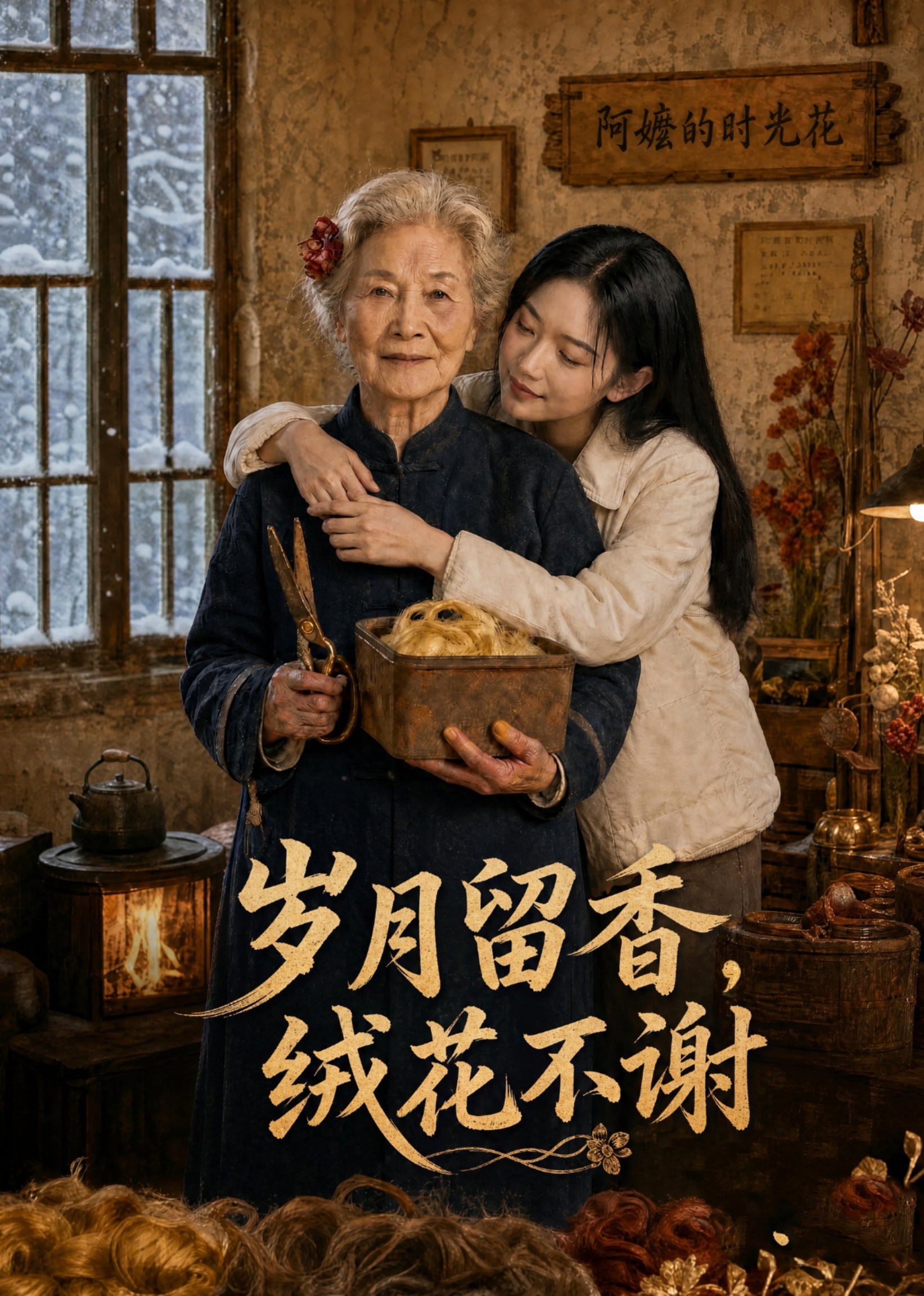 岁月留香，绒花不谢