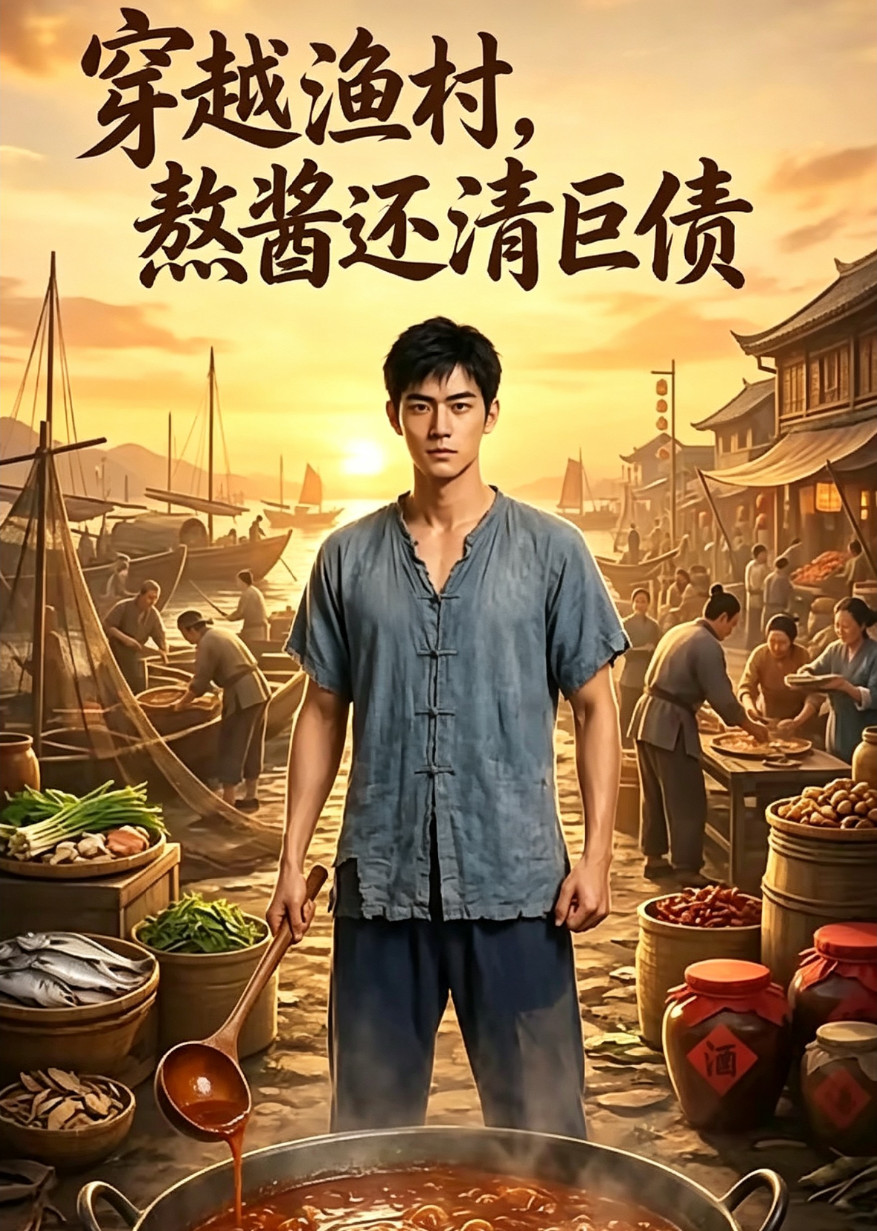 穿越渔村，熬酱还清巨债