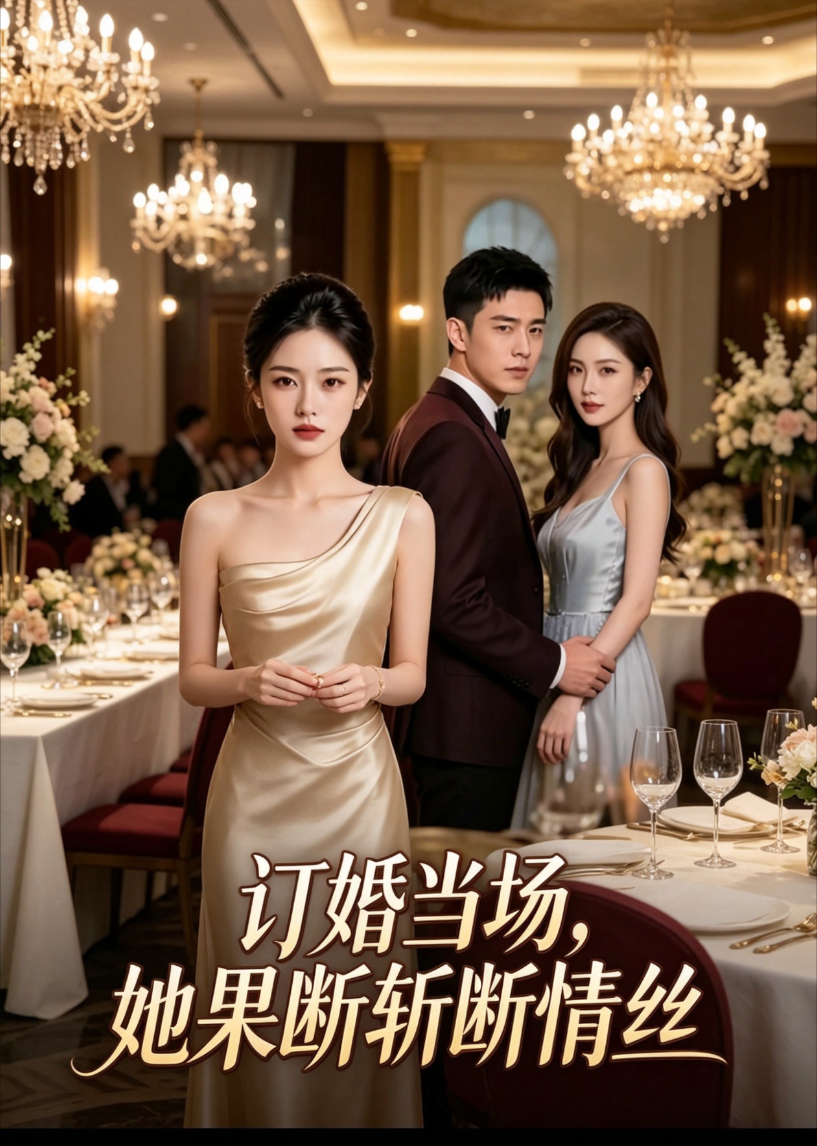 订婚当场，她果断斩断情丝