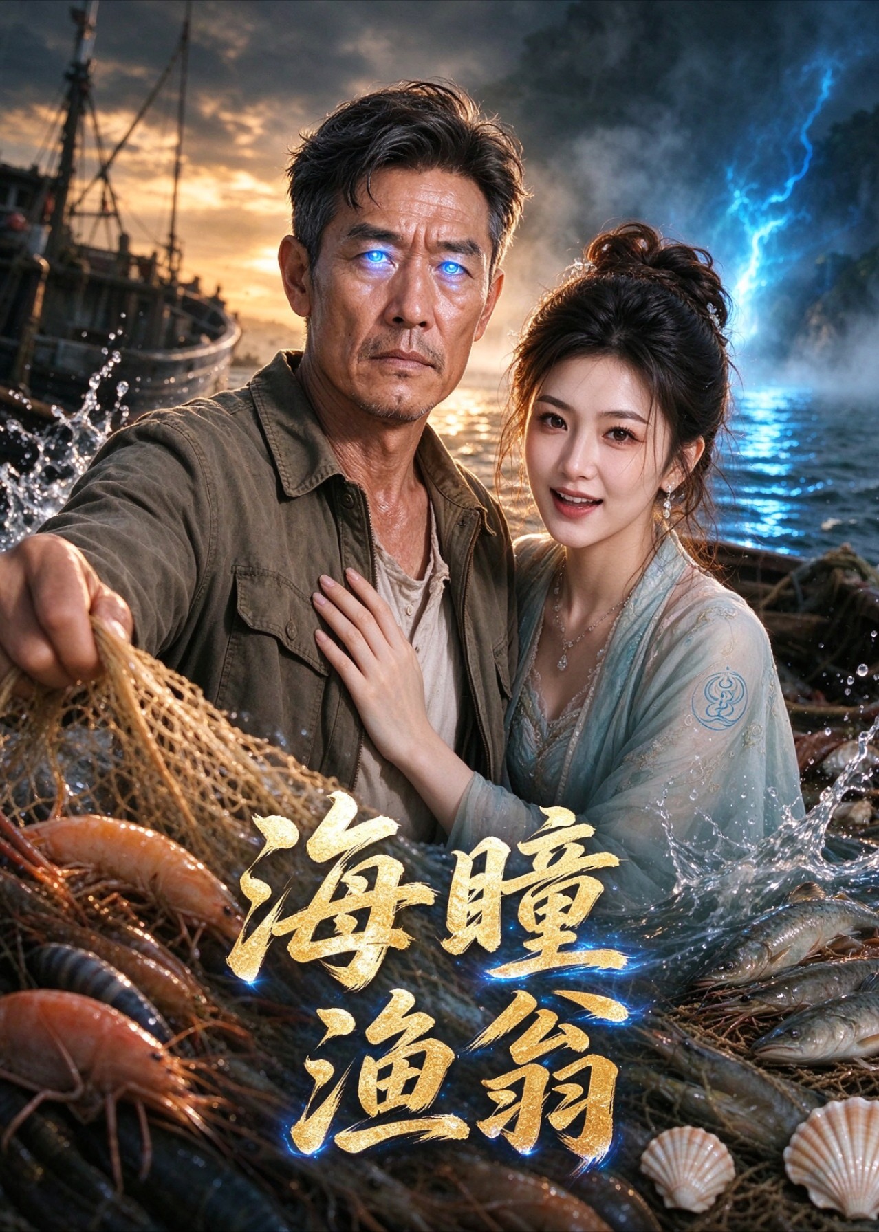 海瞳渔翁封面图