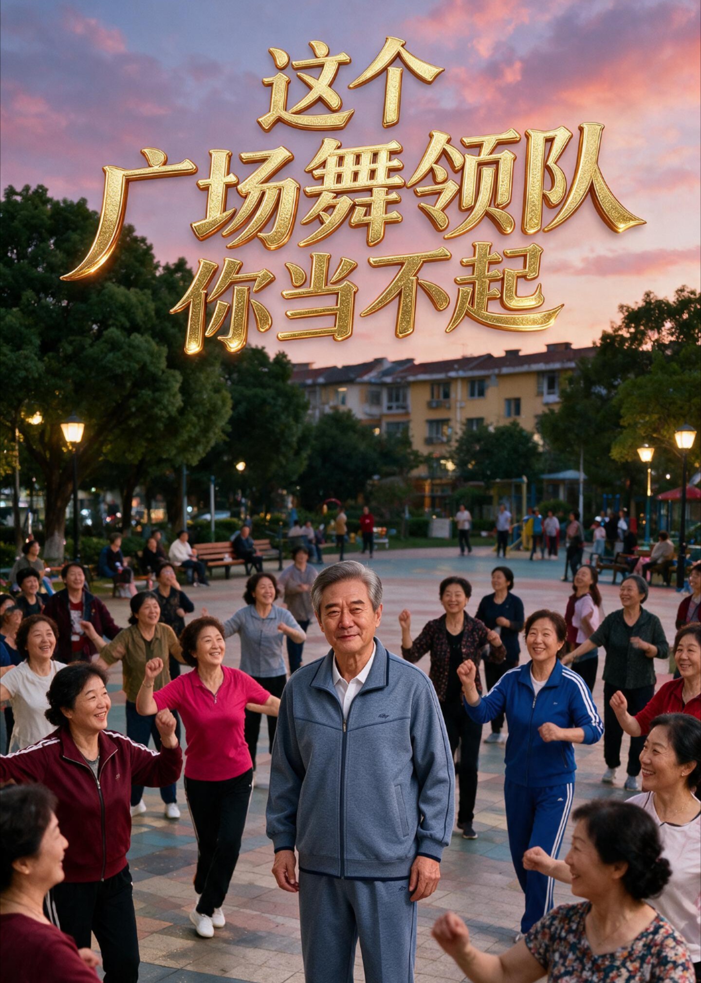 这个广场舞领队你当不起