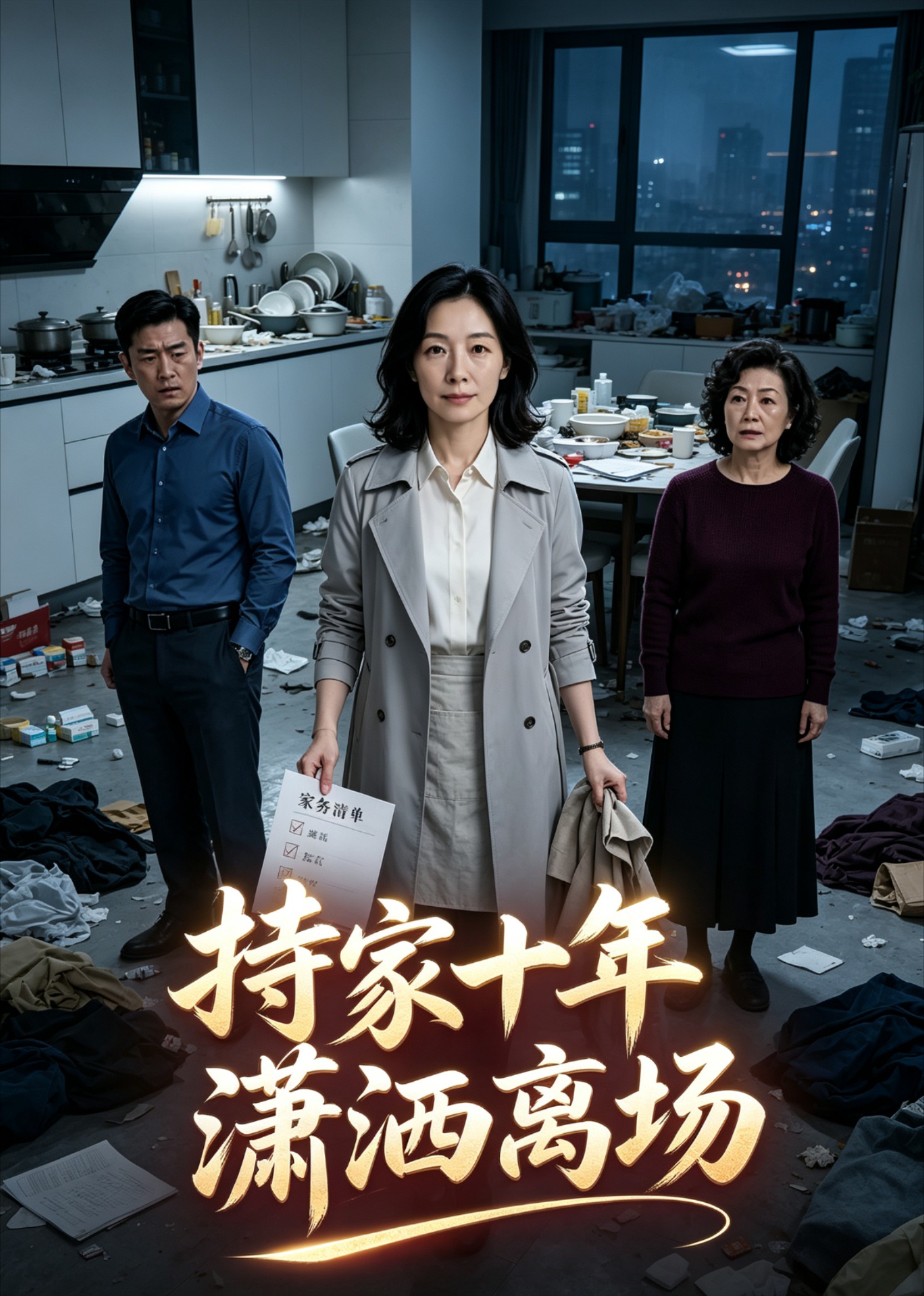 持家十年潇洒离场