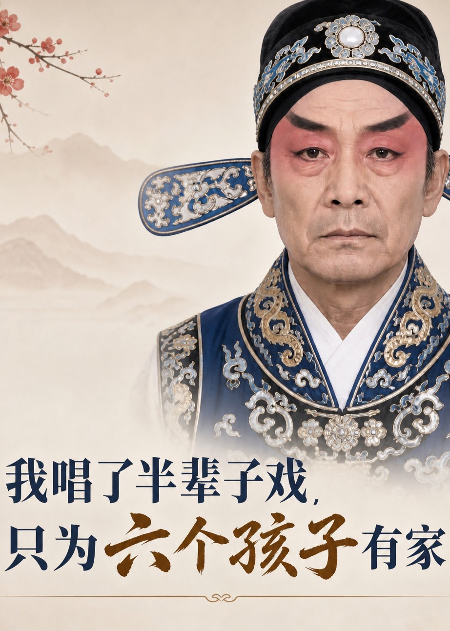 我唱了半辈子戏，只为六个孩子有家封面图