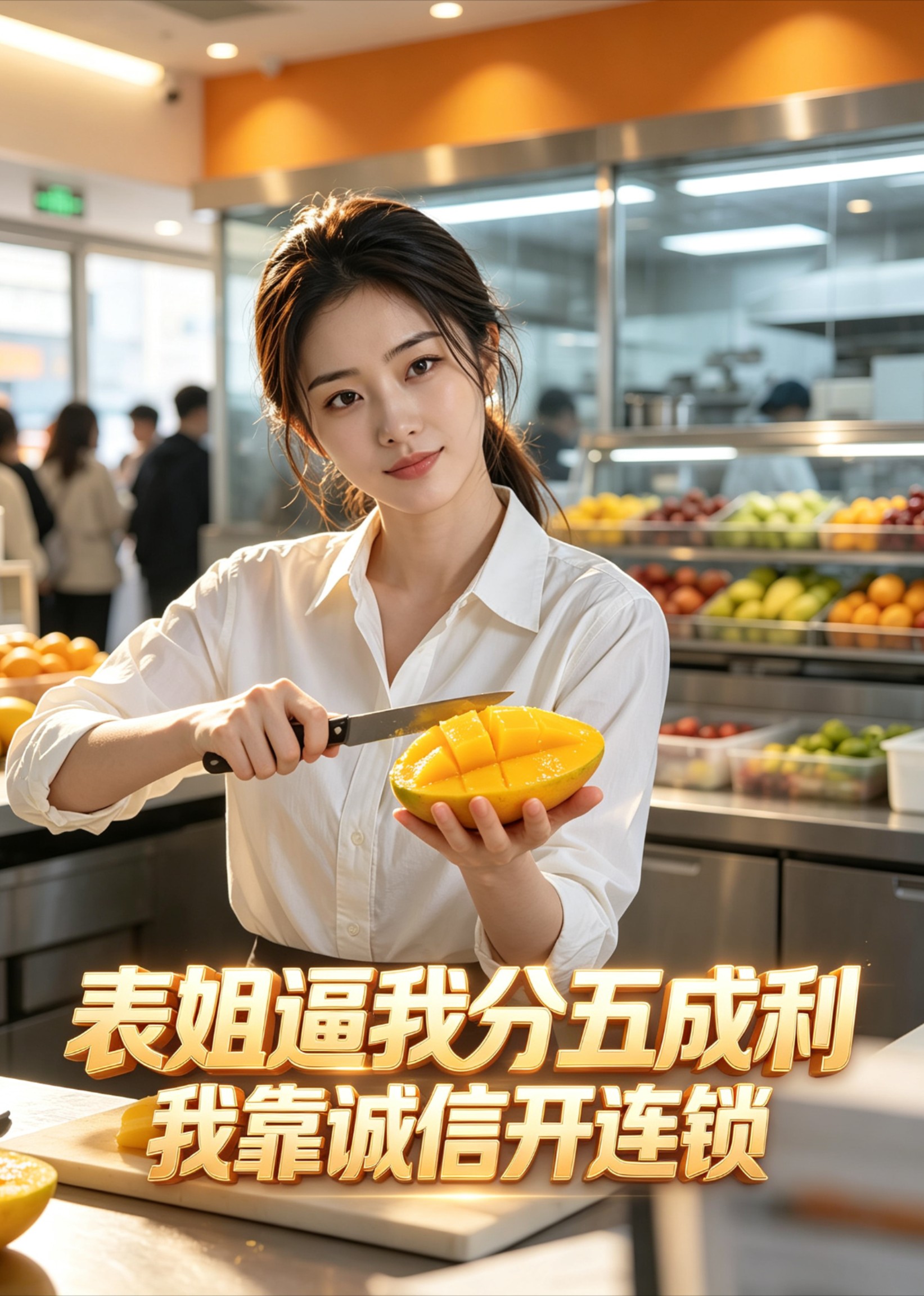 表姐逼我分五成利，我靠诚信开连锁
