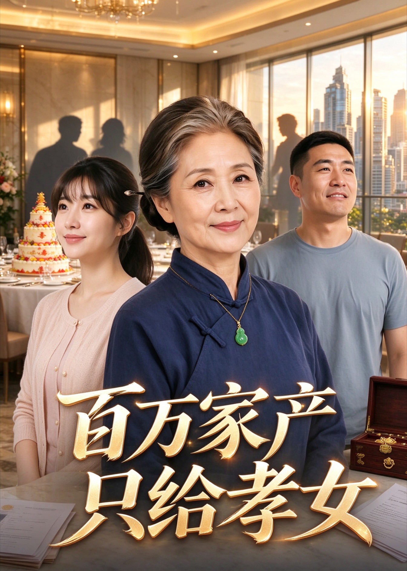 百万家产只给孝女封面图