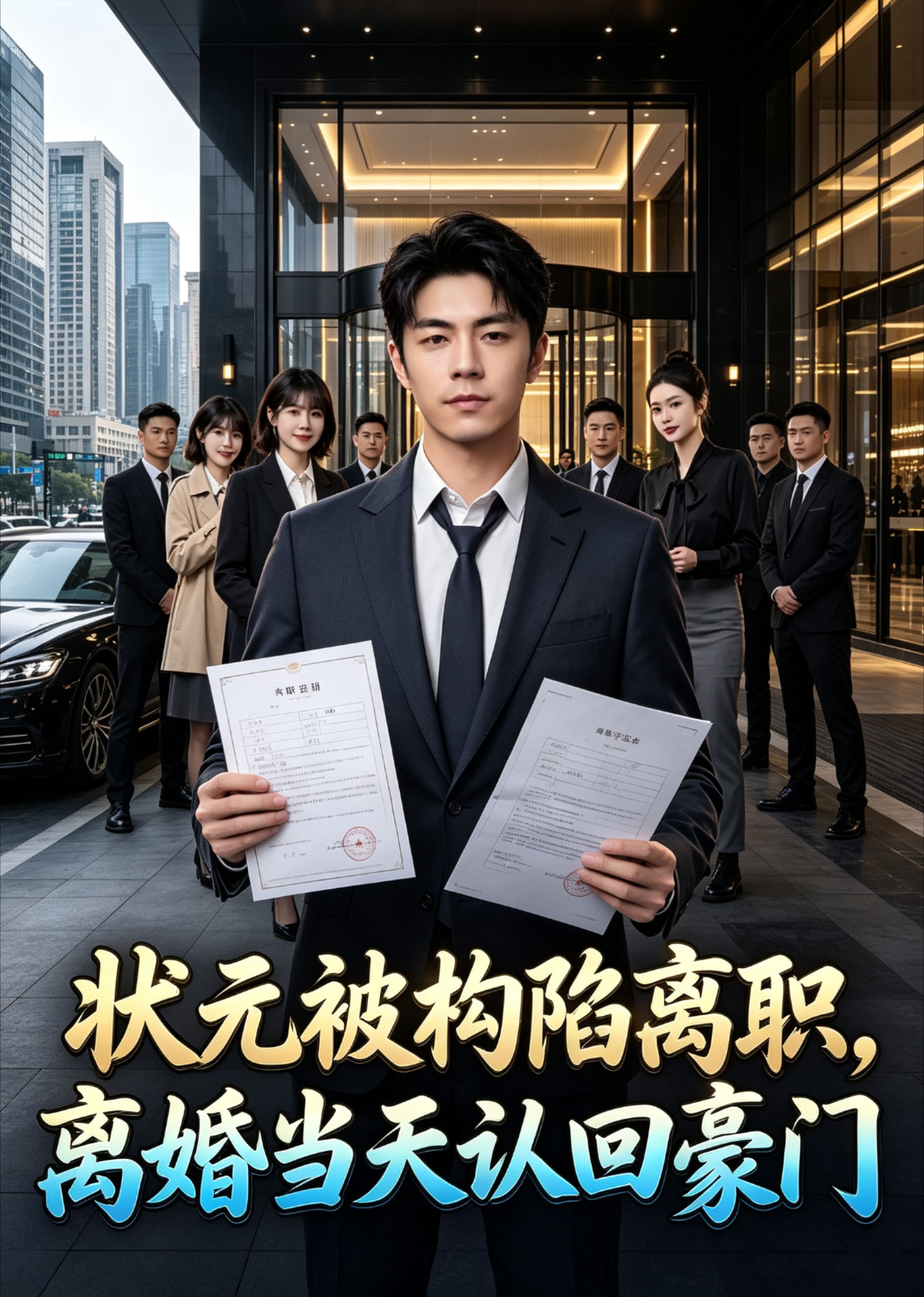 状元被构陷离职，离婚当天认回豪门