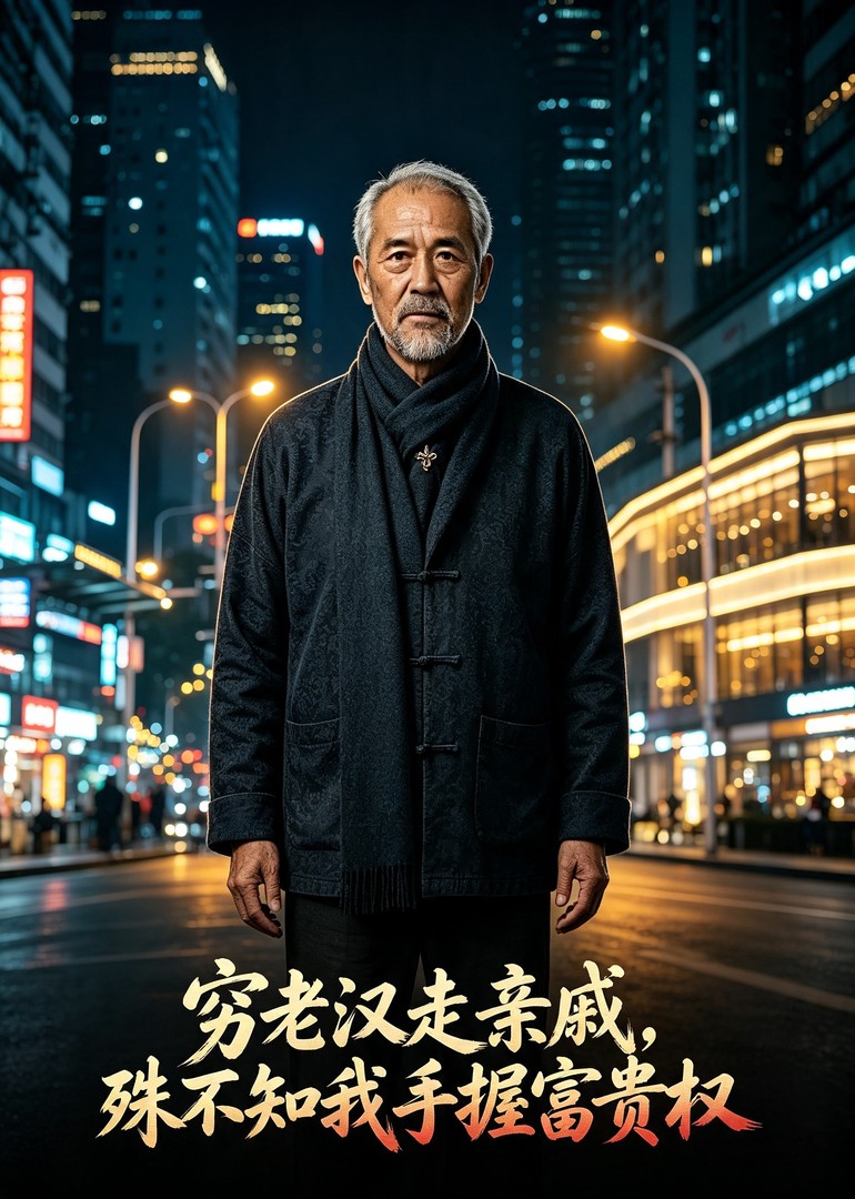 穷老汉走亲戚，殊不知我手握富贵权