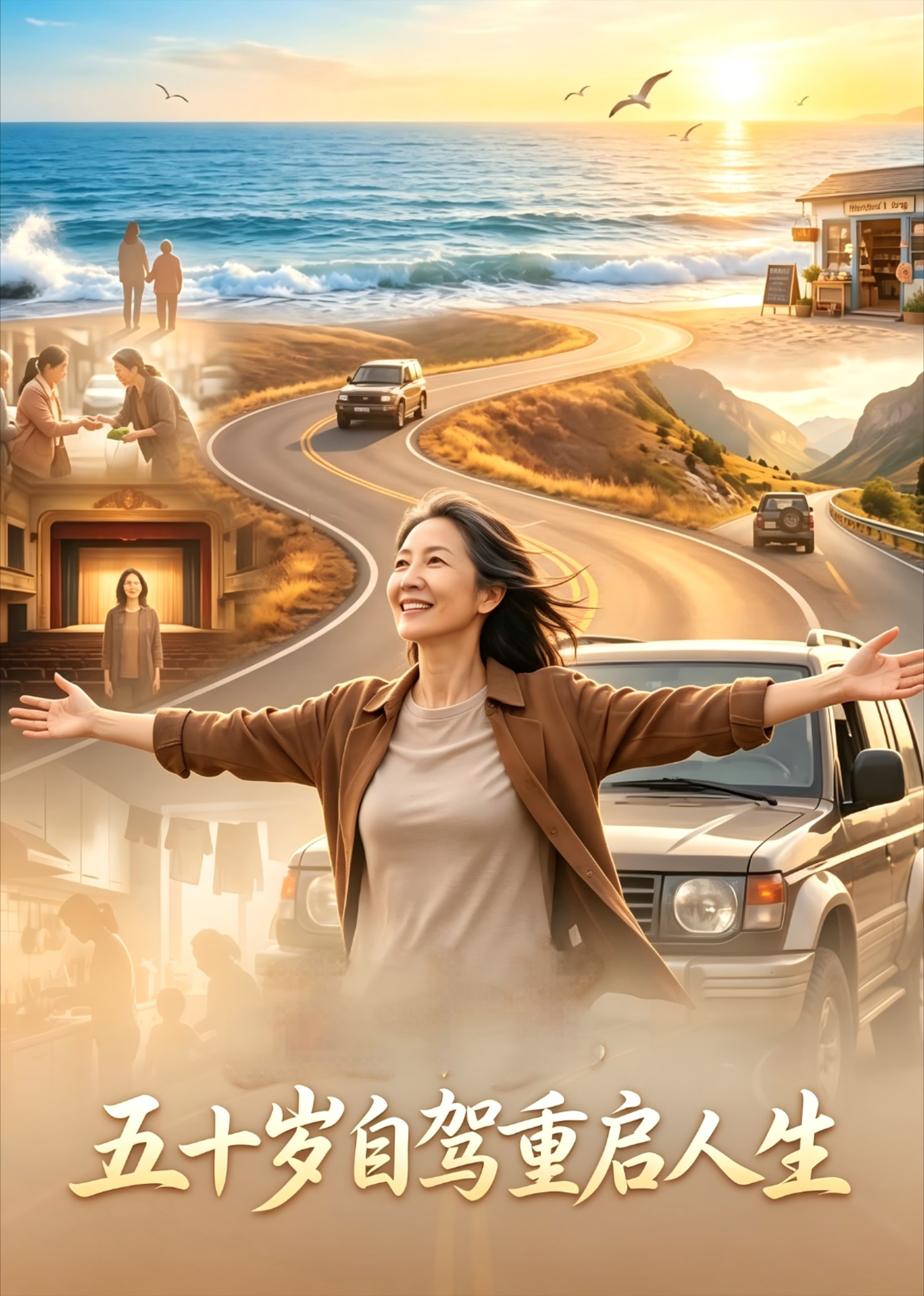五十岁自驾重启人生封面图