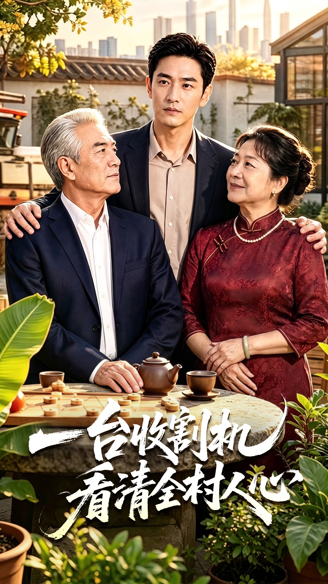 一台收割机看清全村人心