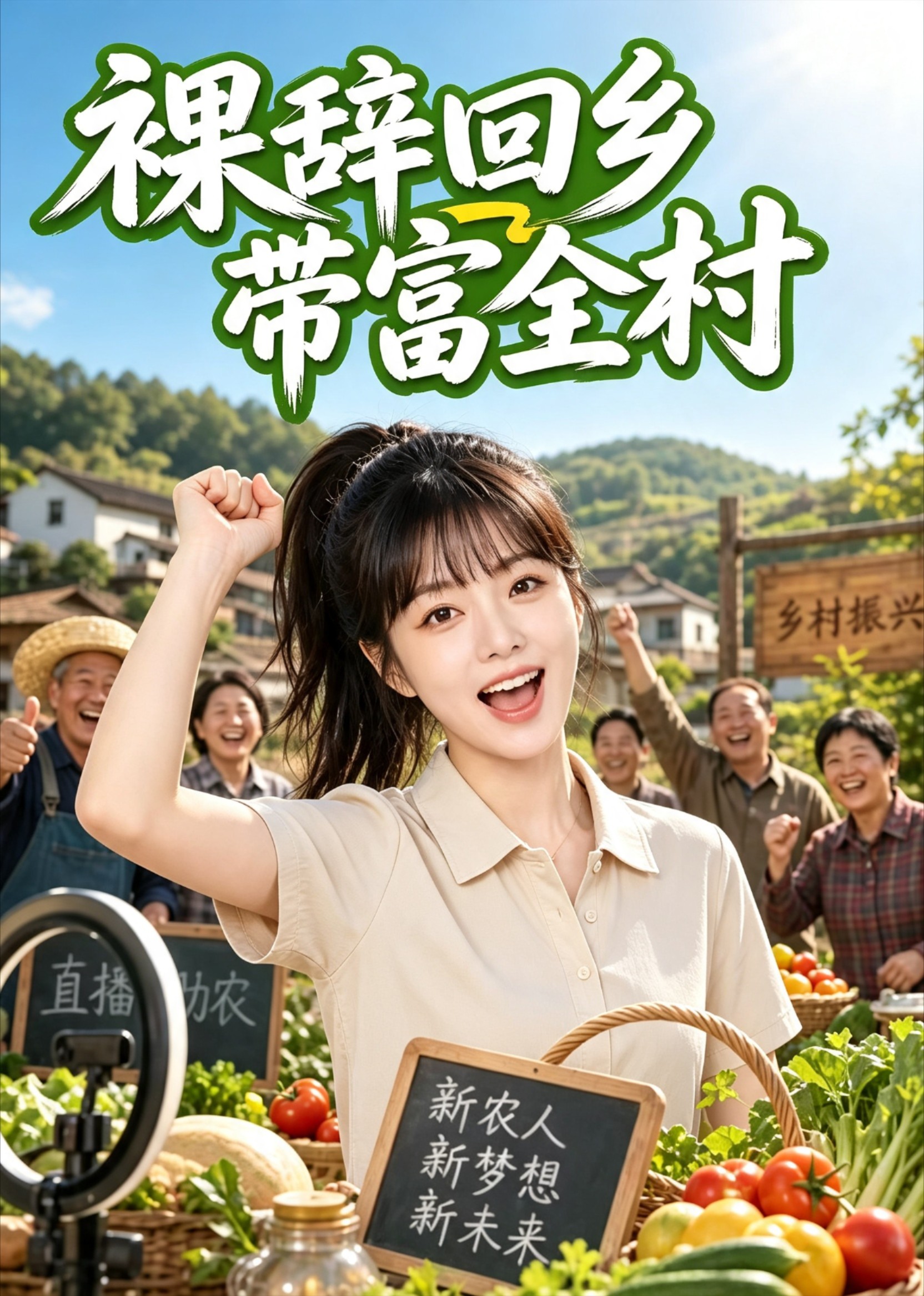 裸辞回乡带富全村