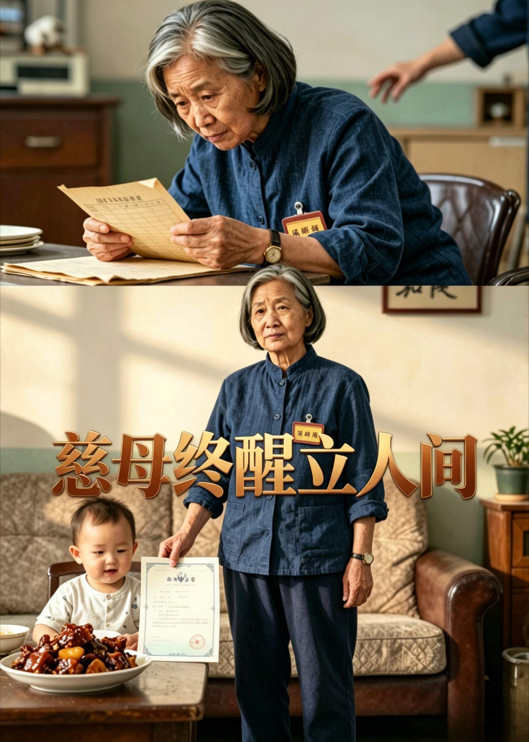 慈母终醒立人间